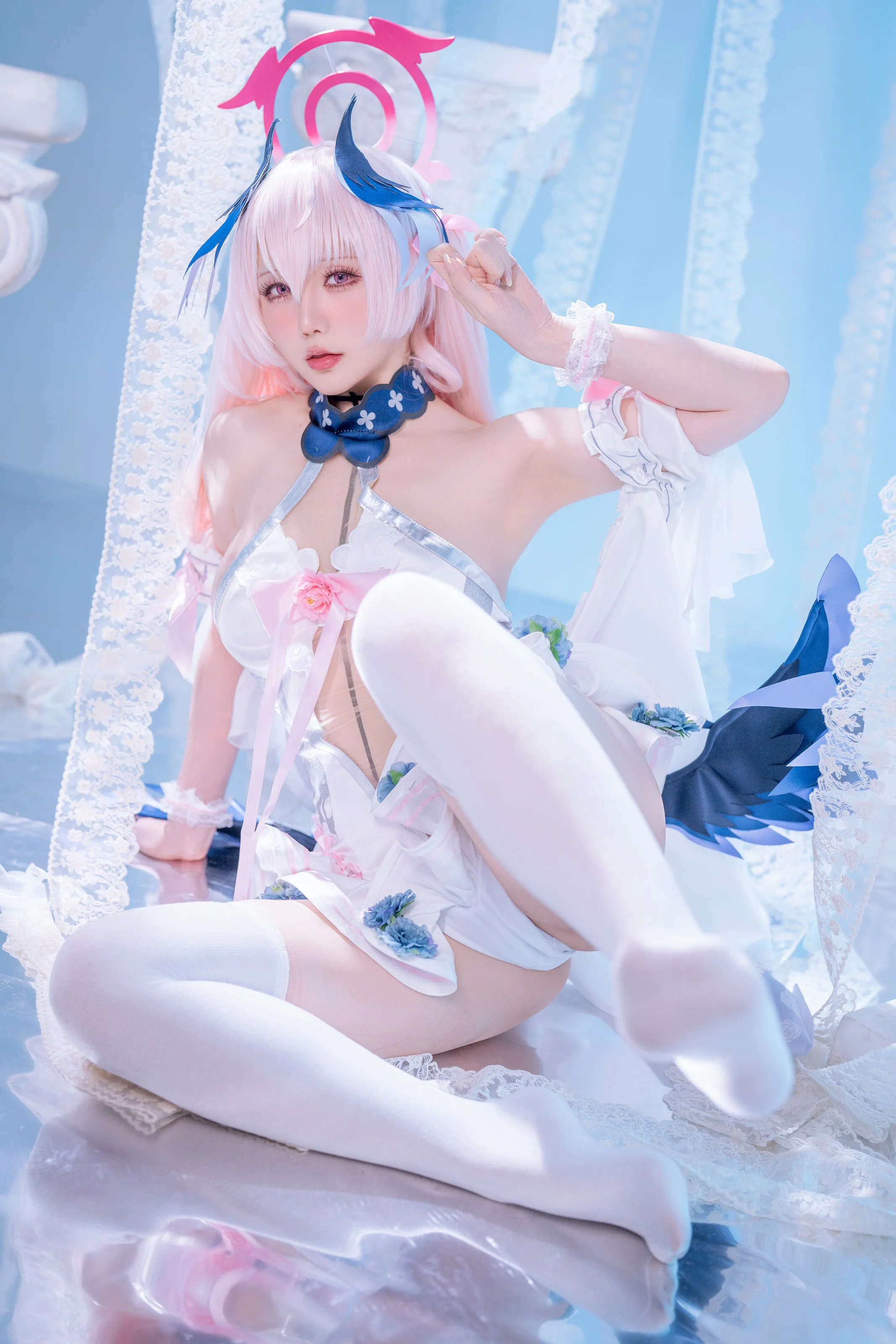 星之迟迟 – 2025年10月计划B 蔚蓝档案 下江小春 [47P]-66COS