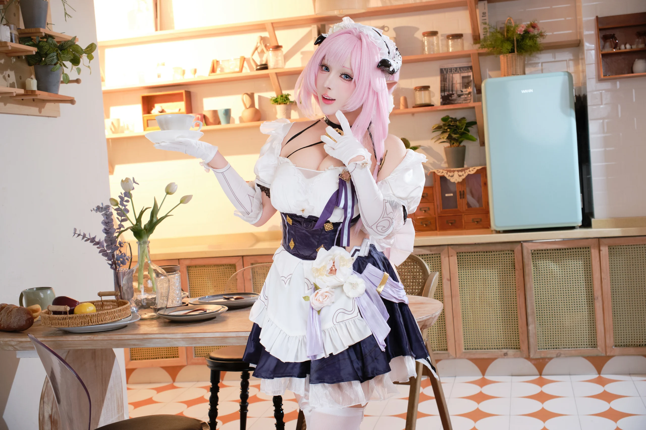 胡桃猫Kurumineko – 爱莉希雅女仆 [125P] 插图5