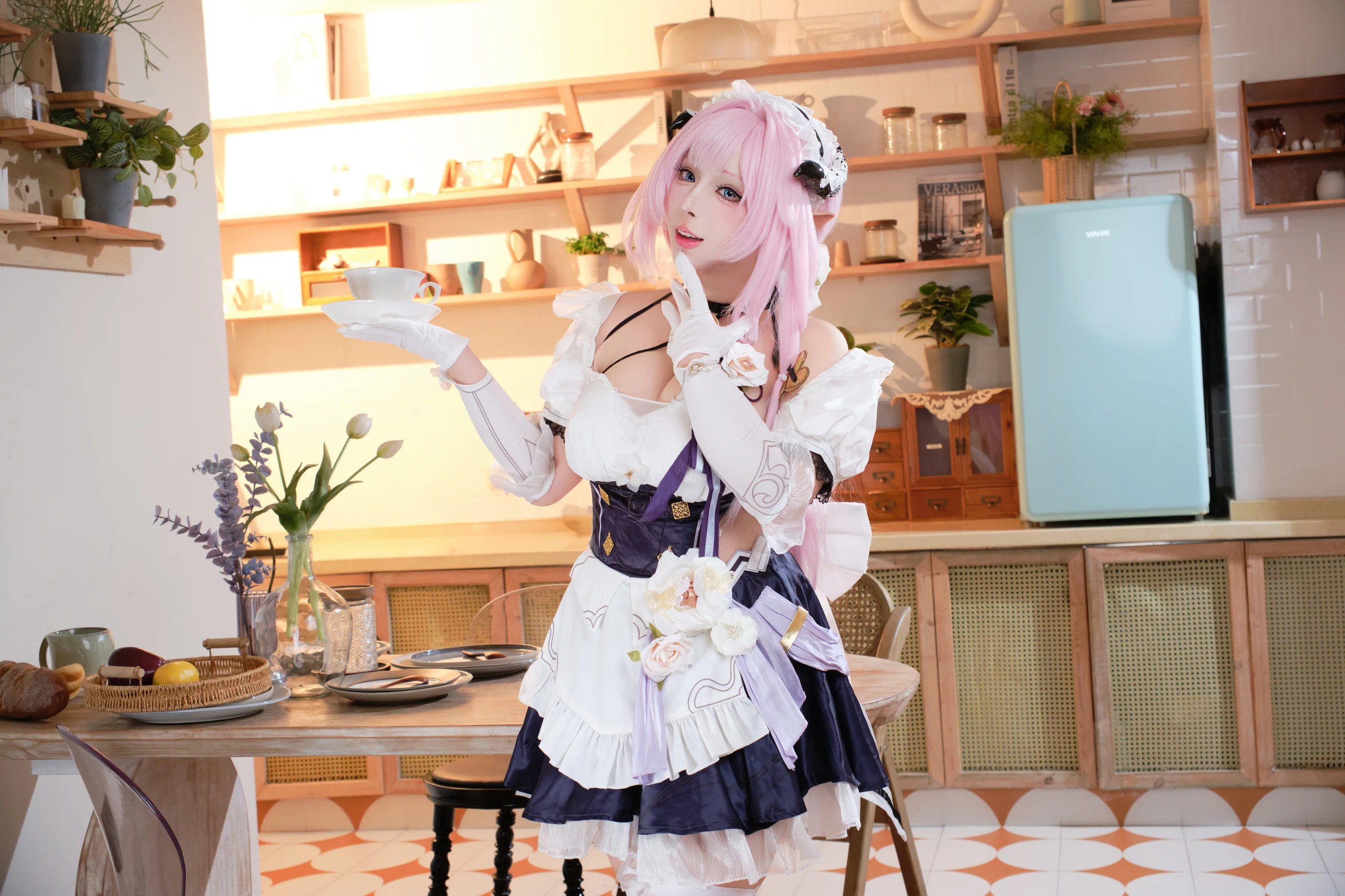 胡桃猫Kurumineko – 爱莉希雅女仆 [125P] 插图4