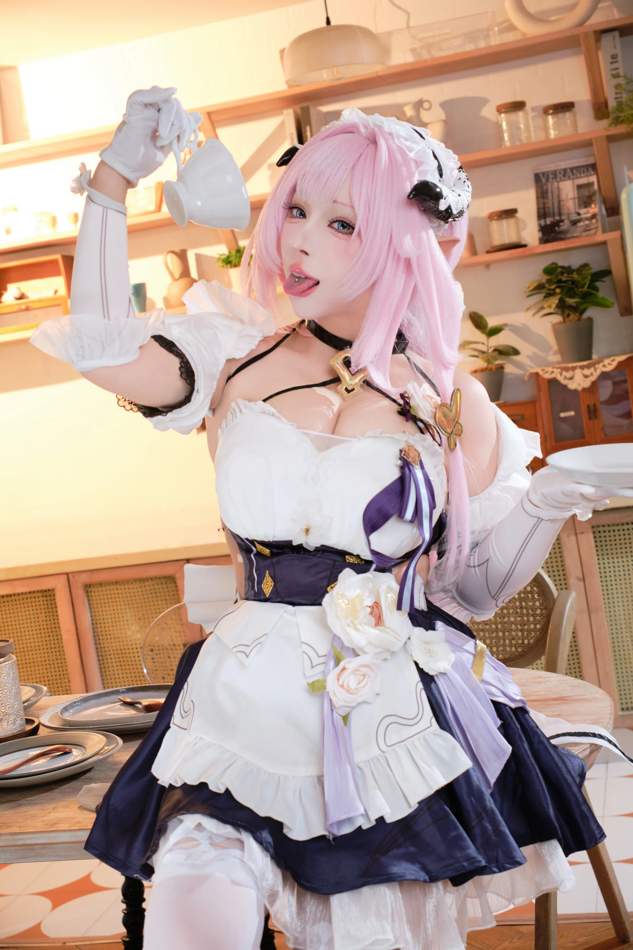 胡桃猫Kurumineko – 爱莉希雅女仆 [125P] 插图3