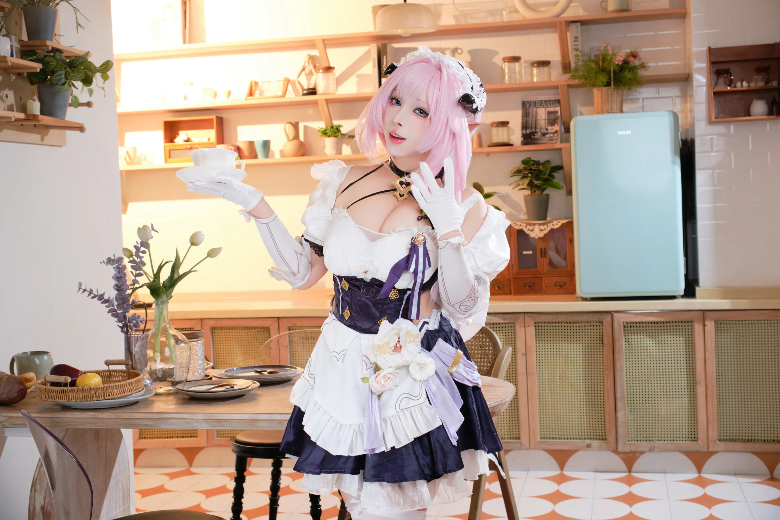 胡桃猫Kurumineko – 爱莉希雅女仆 [125P] 插图6