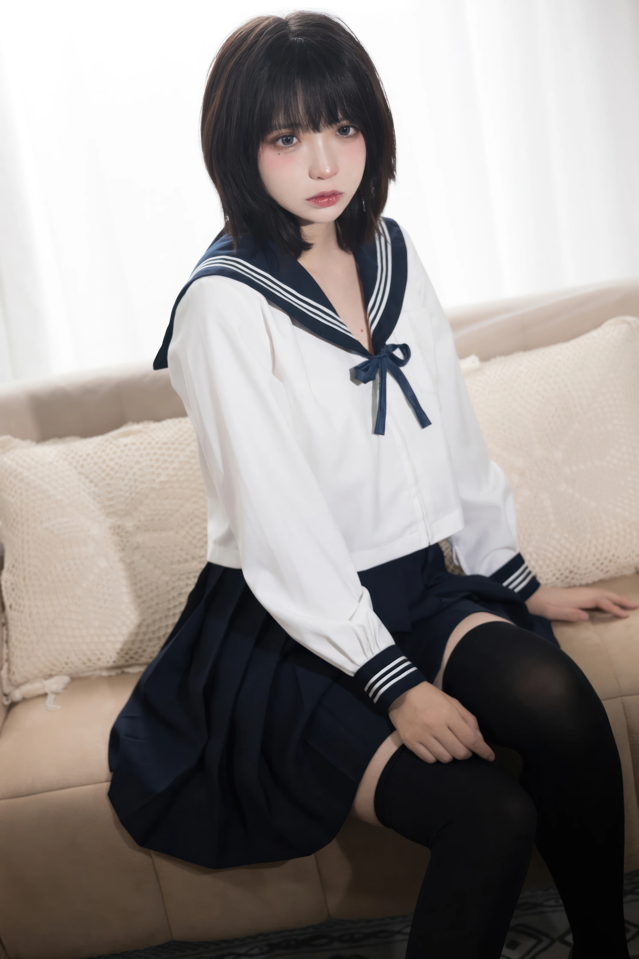 疯猫ss – 致郁JK [40P] 插图2