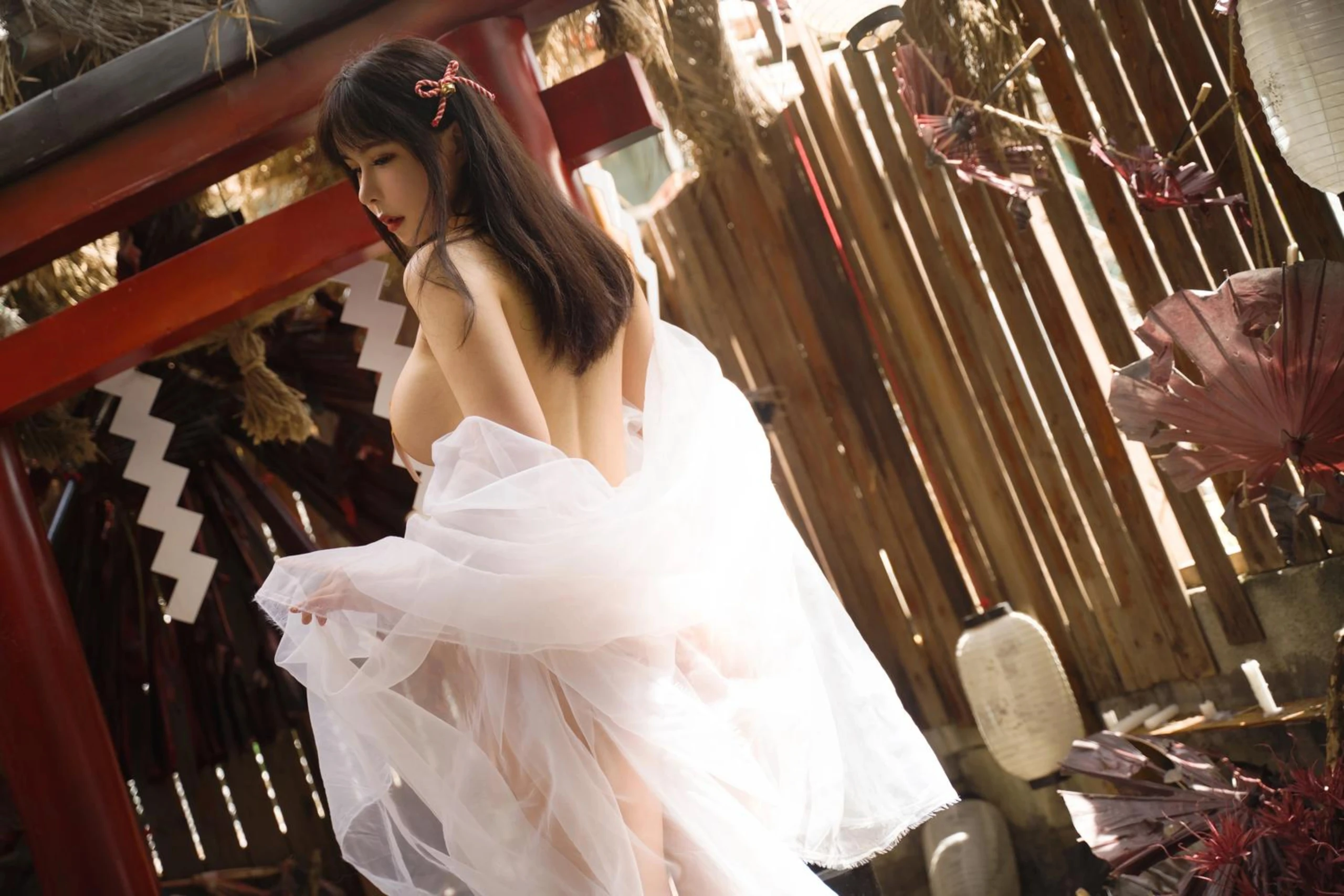 亚马逊鲶鱼 – 神社符纸巫女 [96P] 插图5