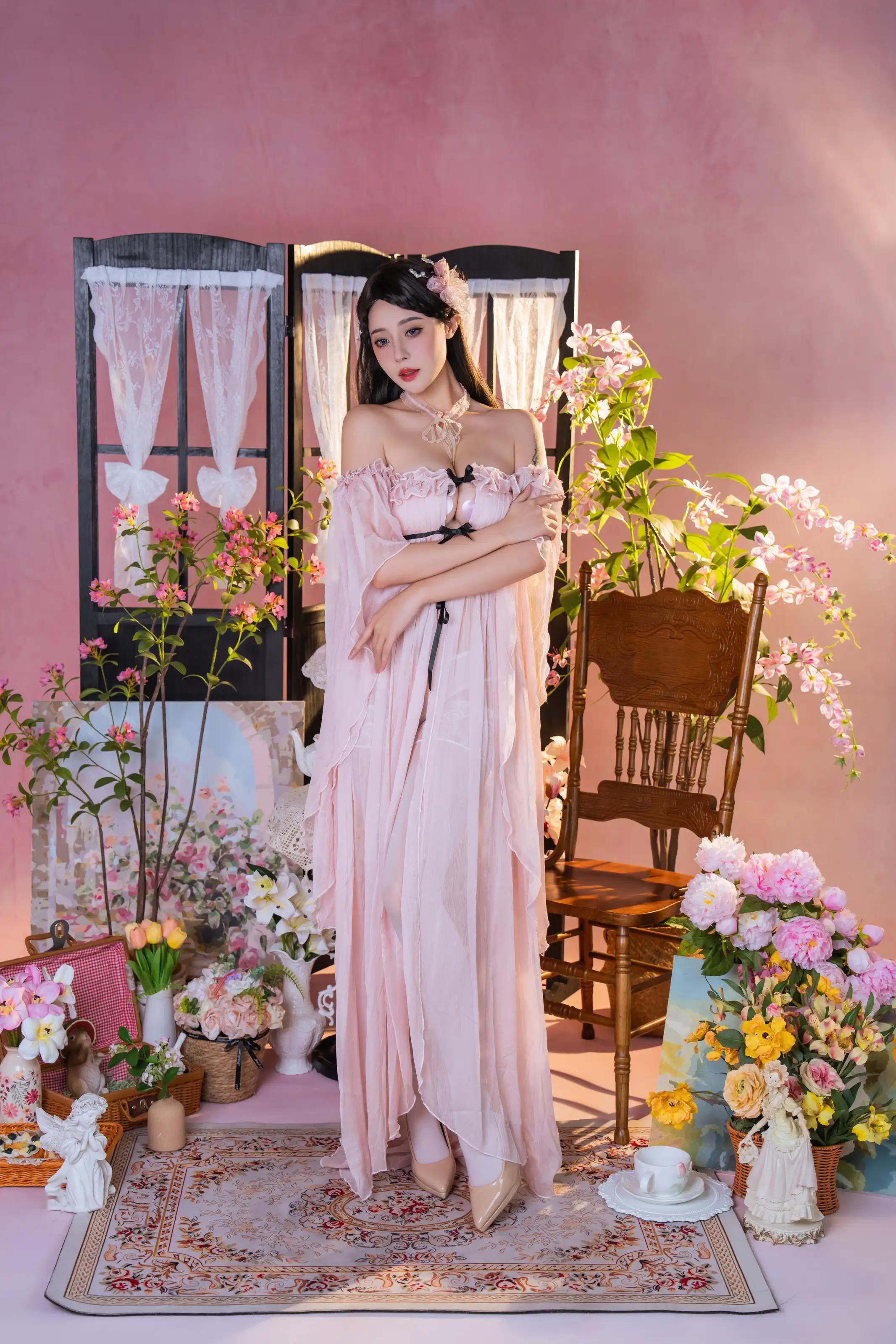 奈汐酱nice – 粉红茶事 [78P] 插图6