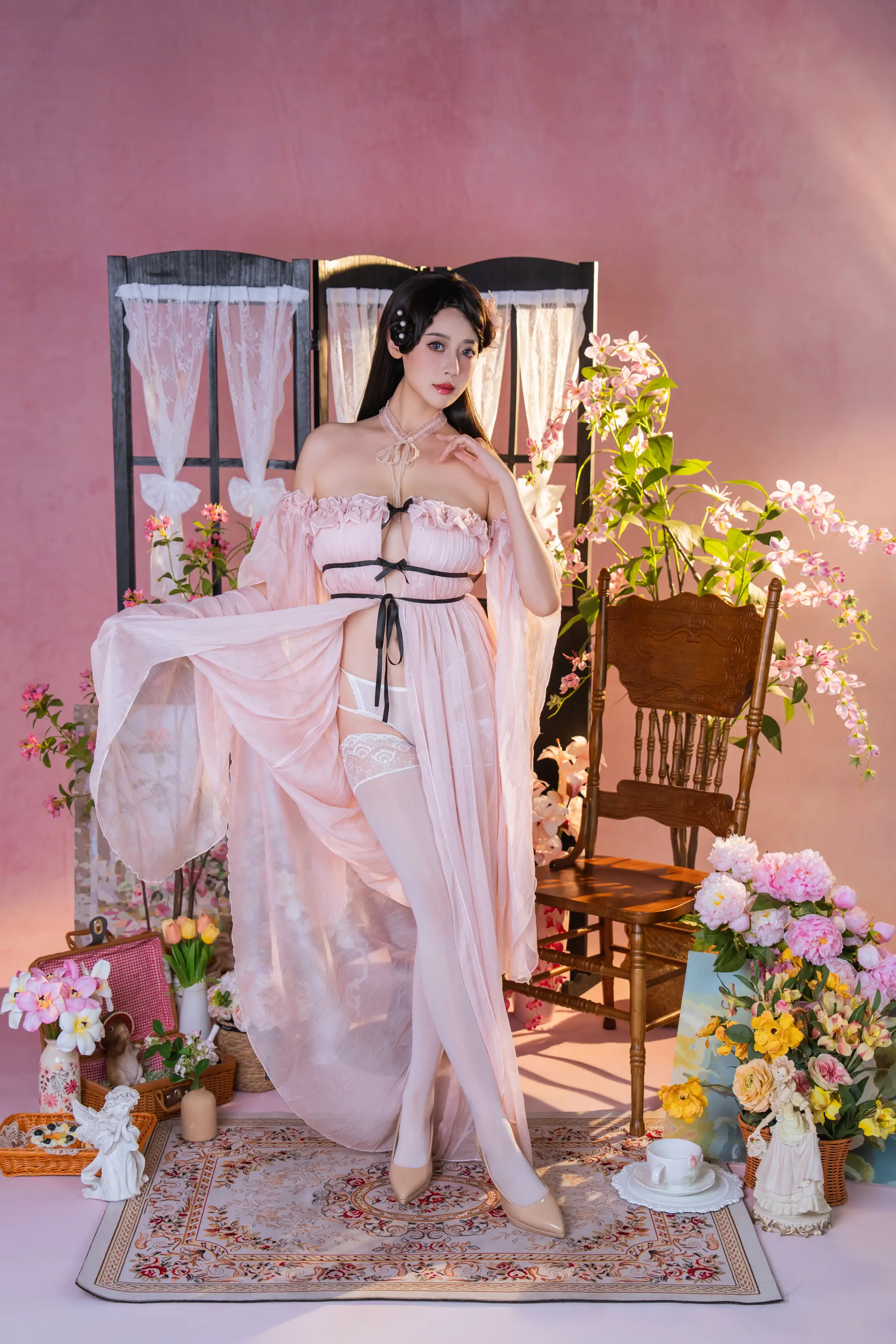 奈汐酱nice – 粉红茶事 [78P] 插图2