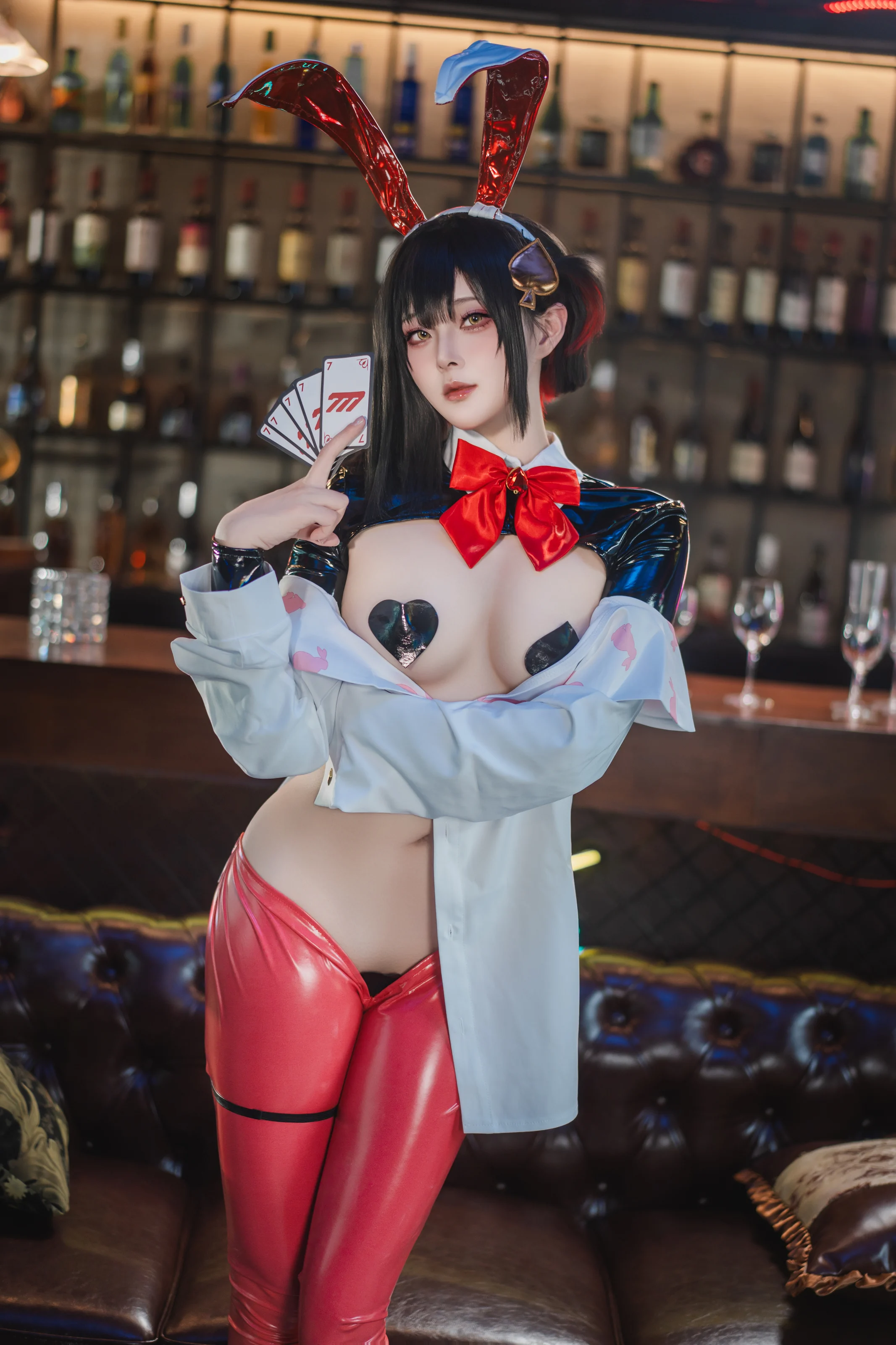 Natsuko夏夏子 – NIKKE 露姬·逆兔女郎 [63P] 插图2