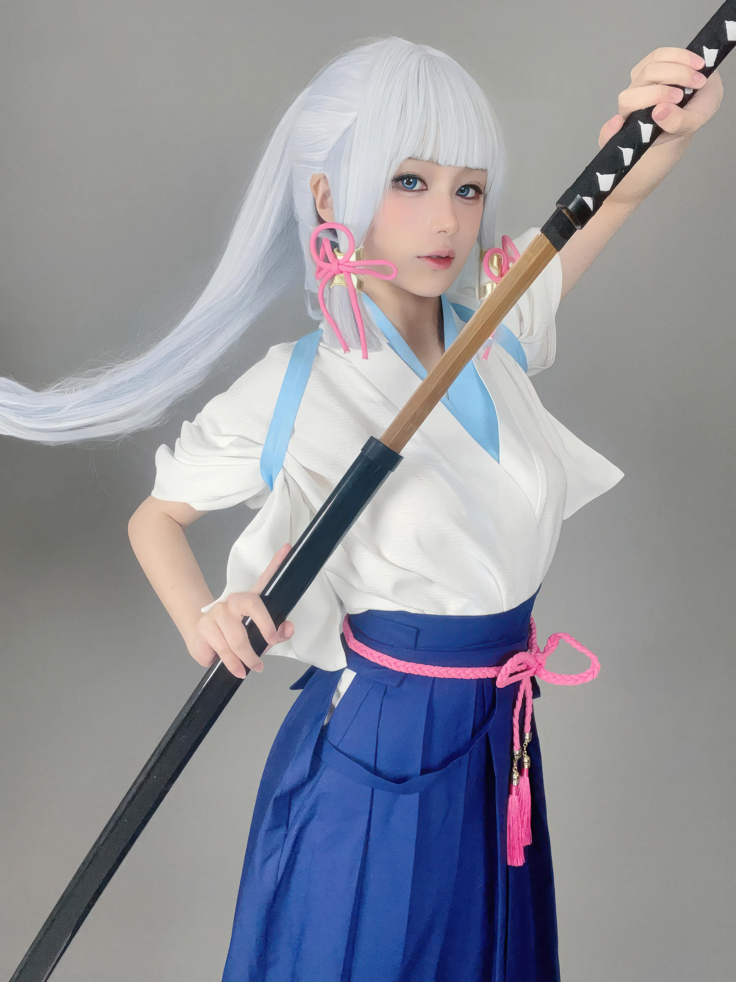 幼愛Youmeko – 原神 神里绫华 [47P]-66COS