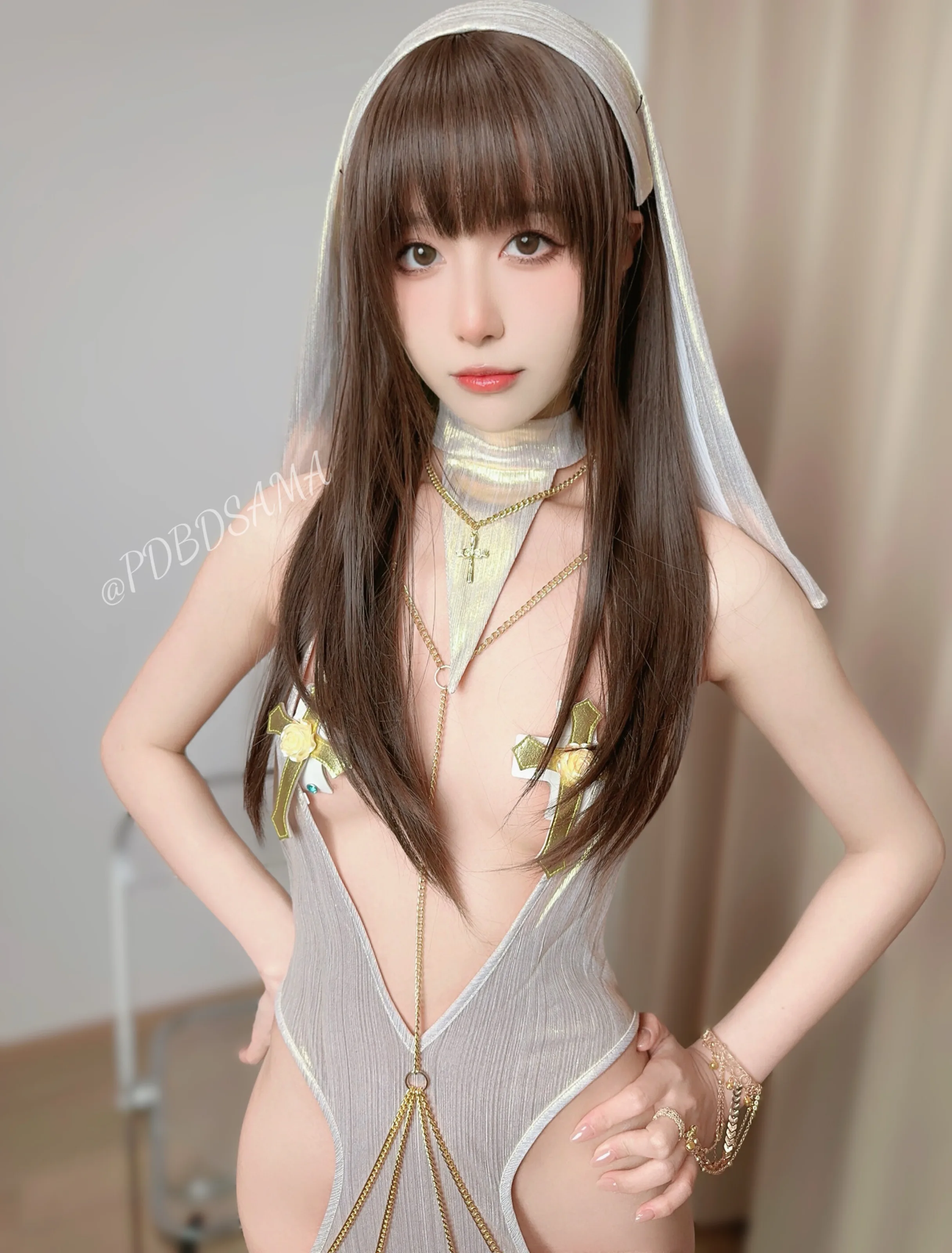 布丁大法 – 圣女契约 [102P]-66COS