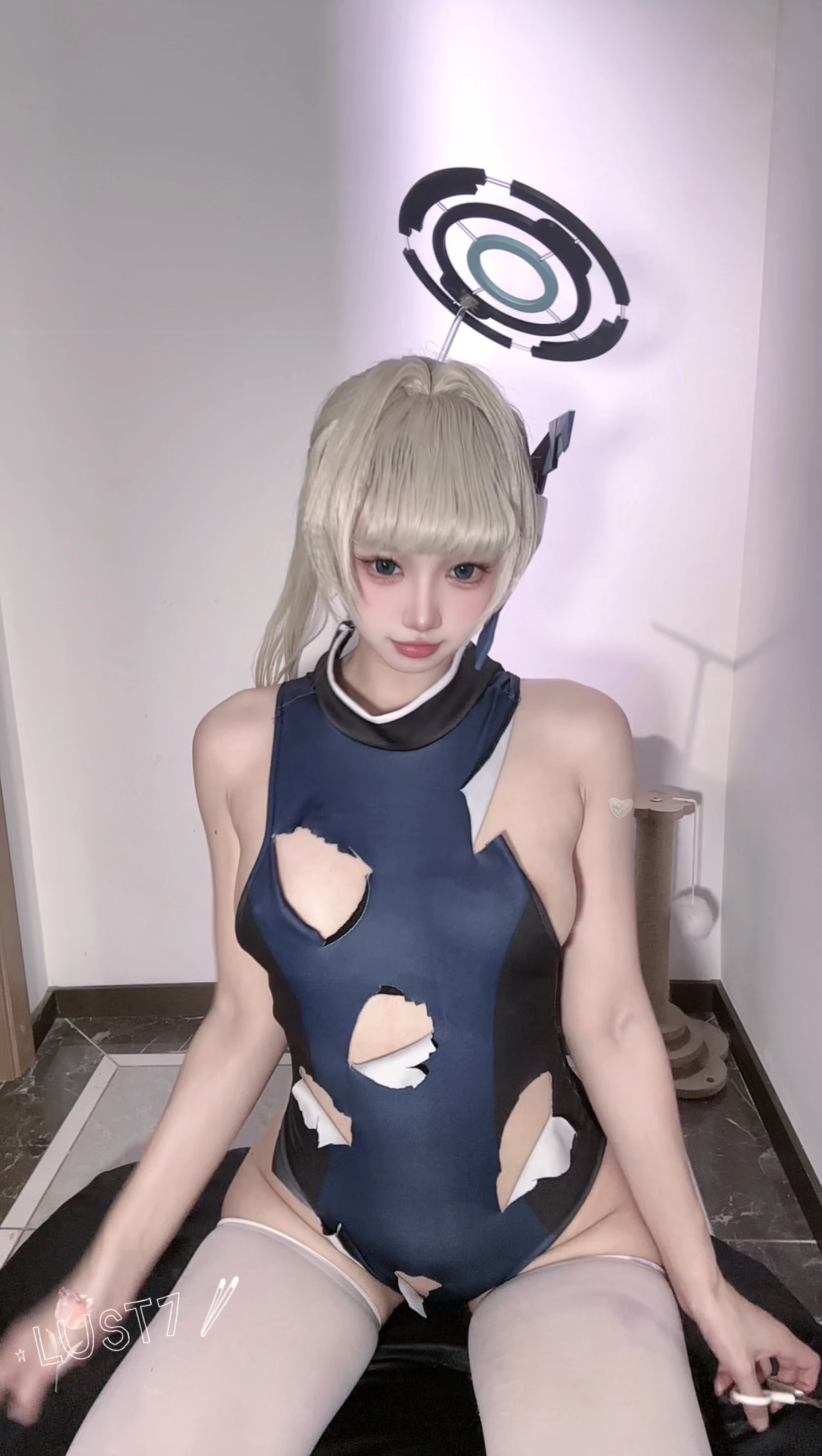 柒柒要乖哦 – 小时竞泳自拍 [81P] 插图2