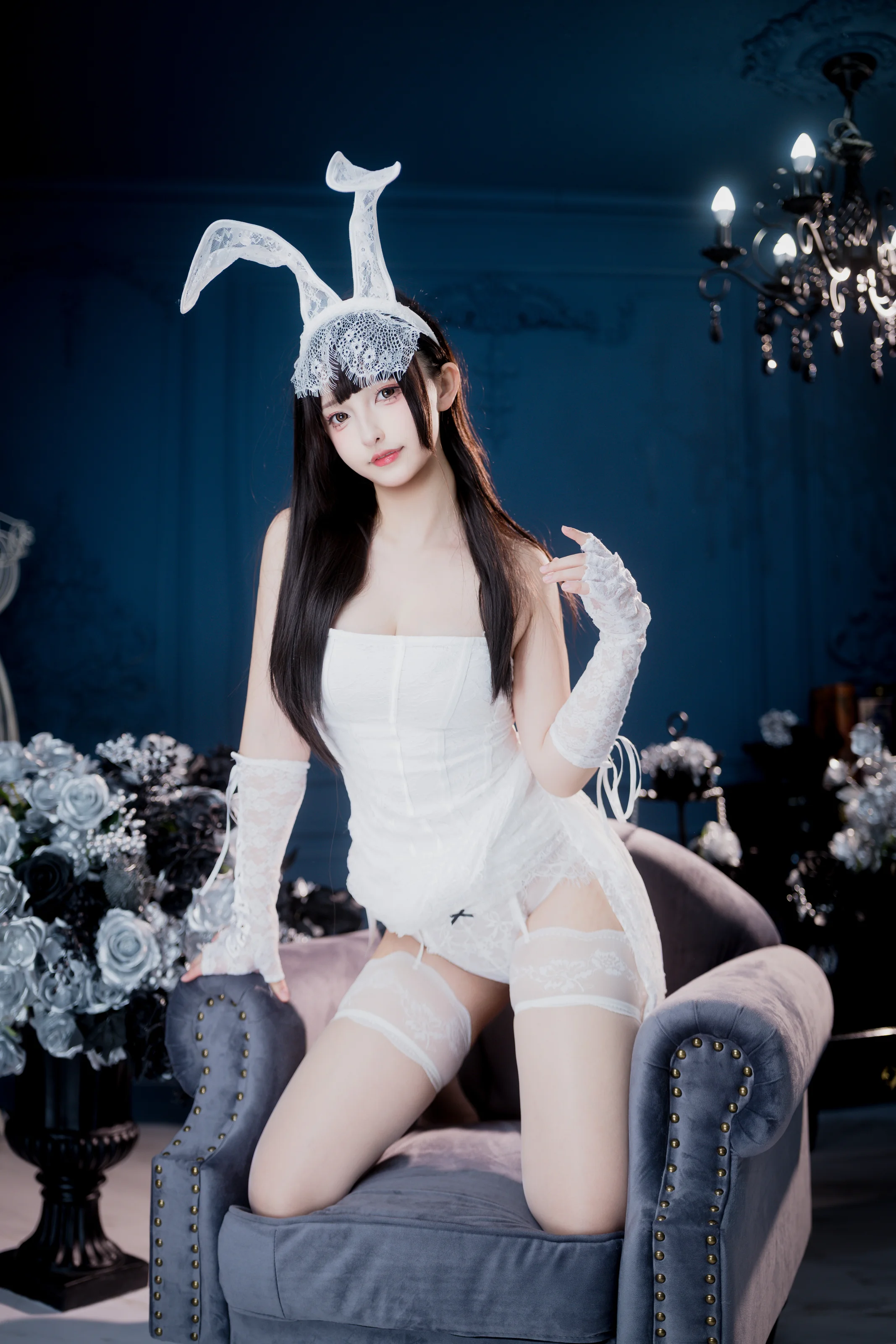 神楽坂真冬 – 白纱幻梦 [75P]-66COS