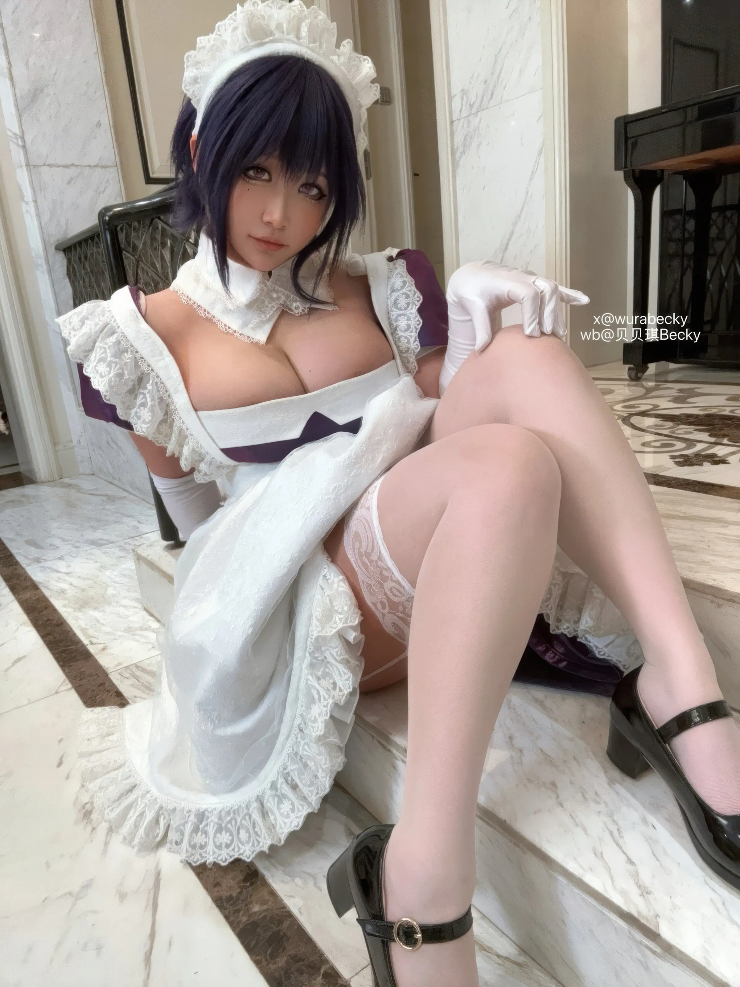 贝贝琪Becky – 最近雇的女仆有点怪 莉莉丝 [55P]-66COS
