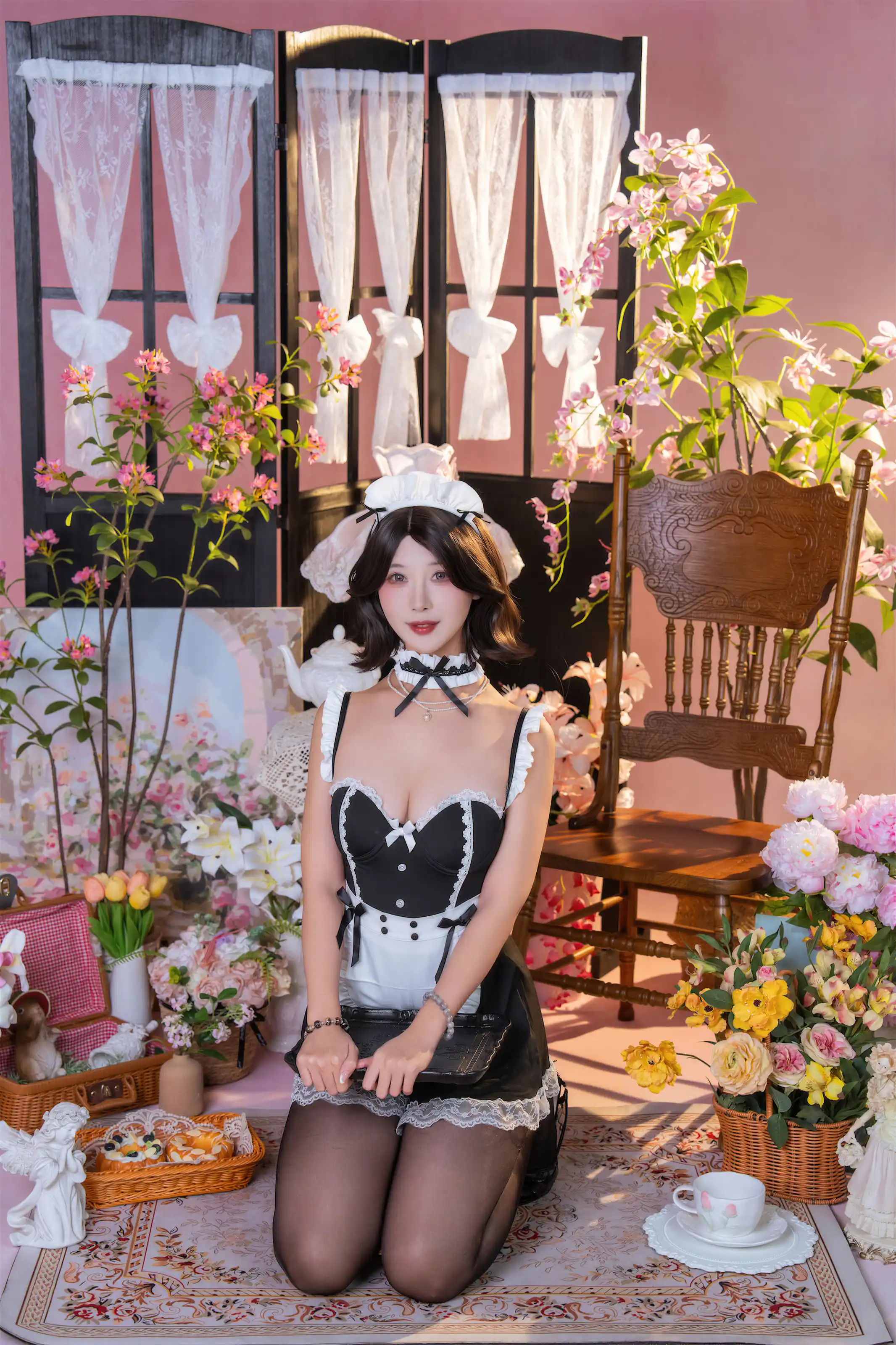 云溪溪 – &奈汐酱nice 侍花礼[100P] 插图4