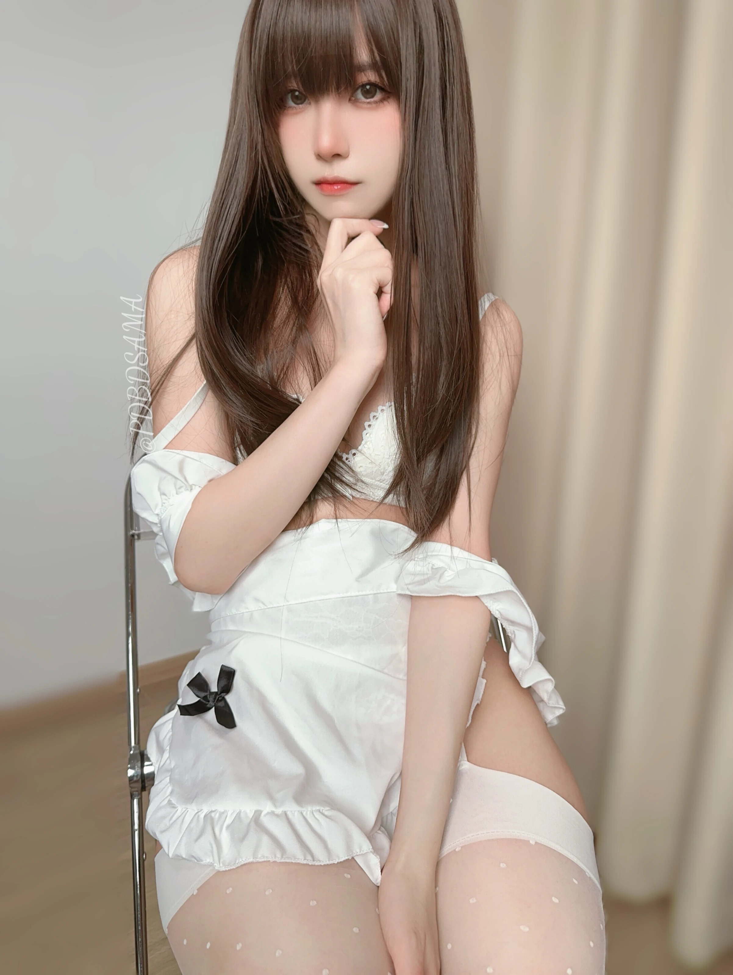布丁大法 – 雪球吊带袜 [22P] 插图4