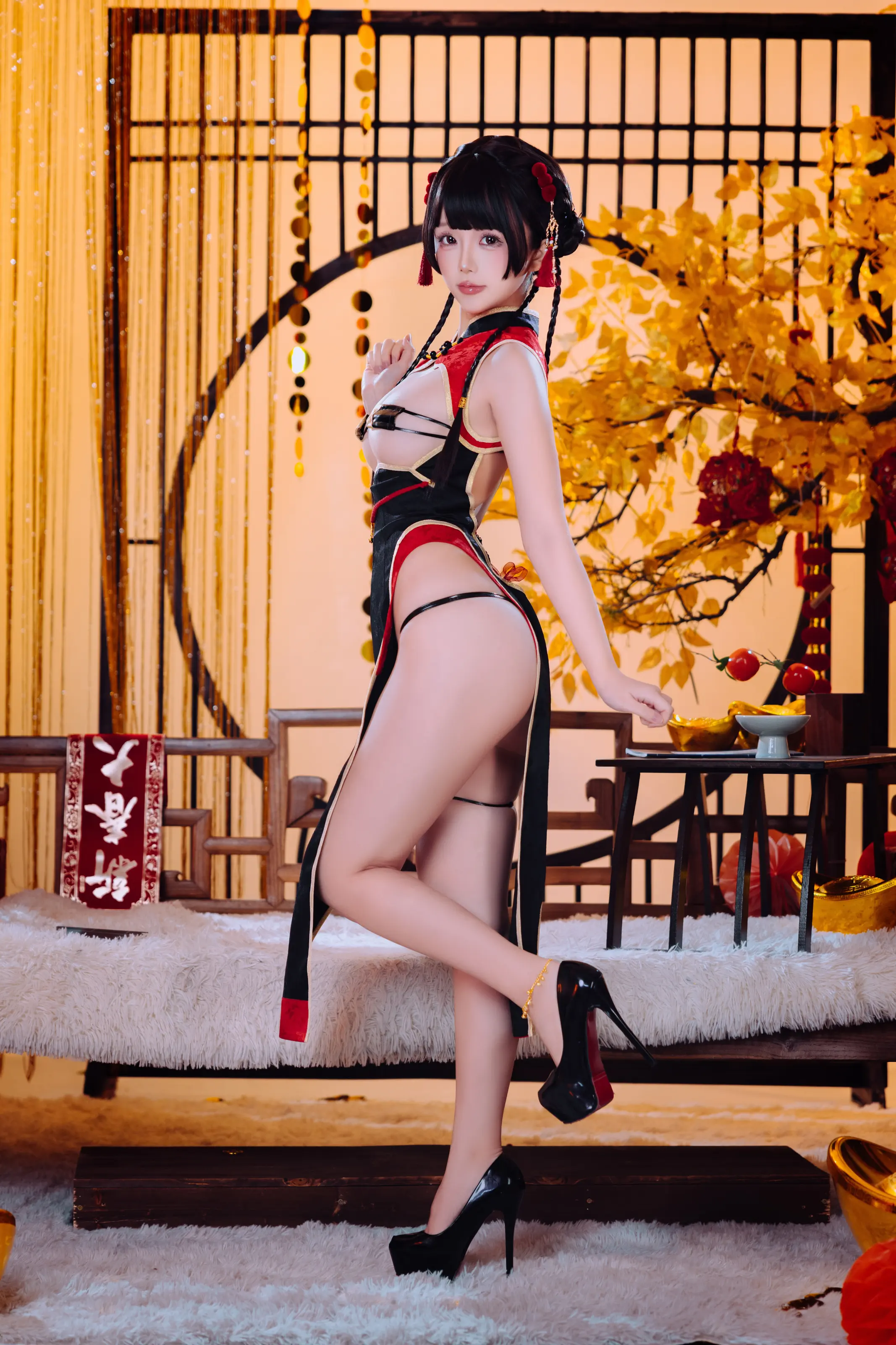 日奈娇 – 新年限定旗袍 [61P] 插图3