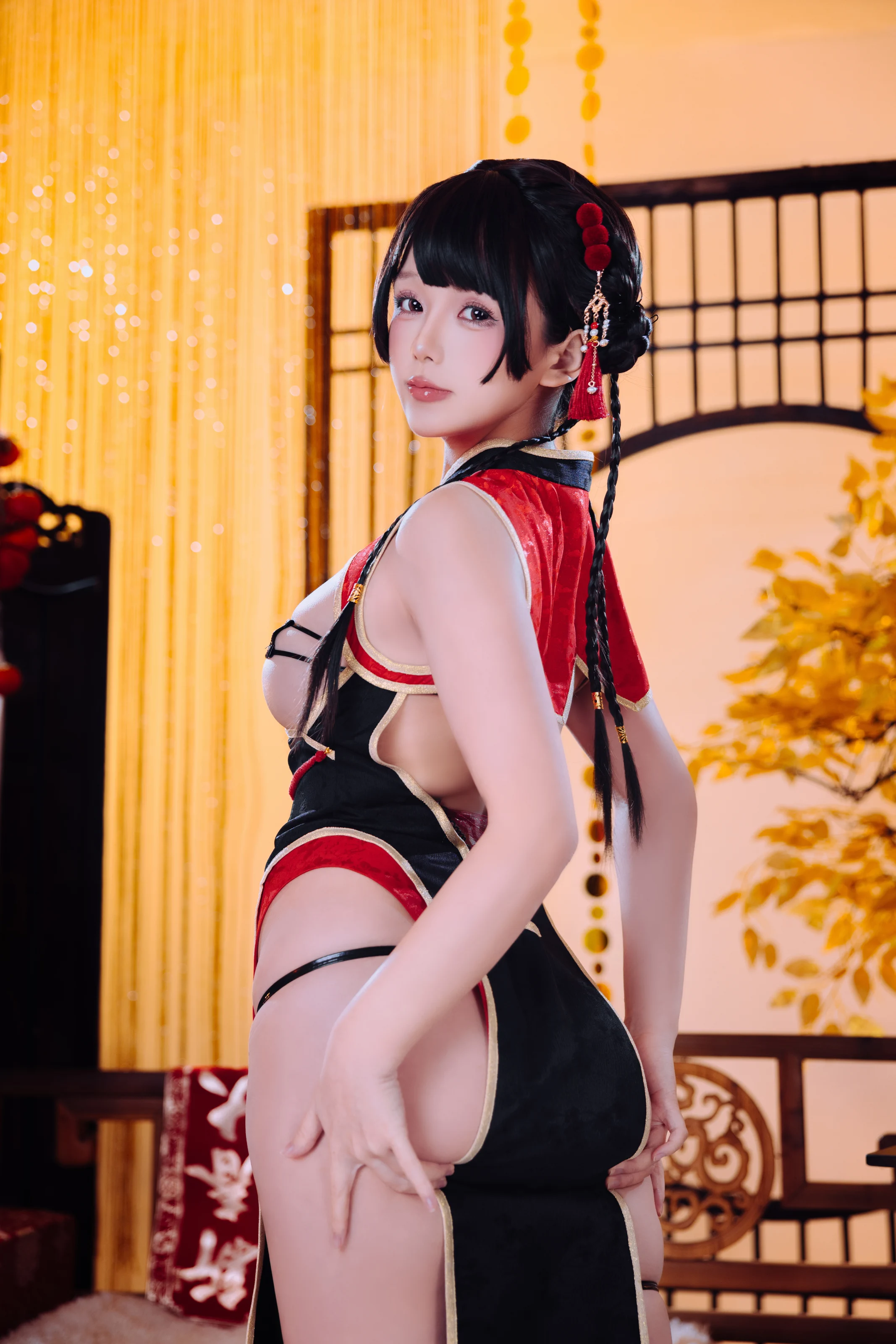 日奈娇 – 新年限定旗袍 [61P] 插图6