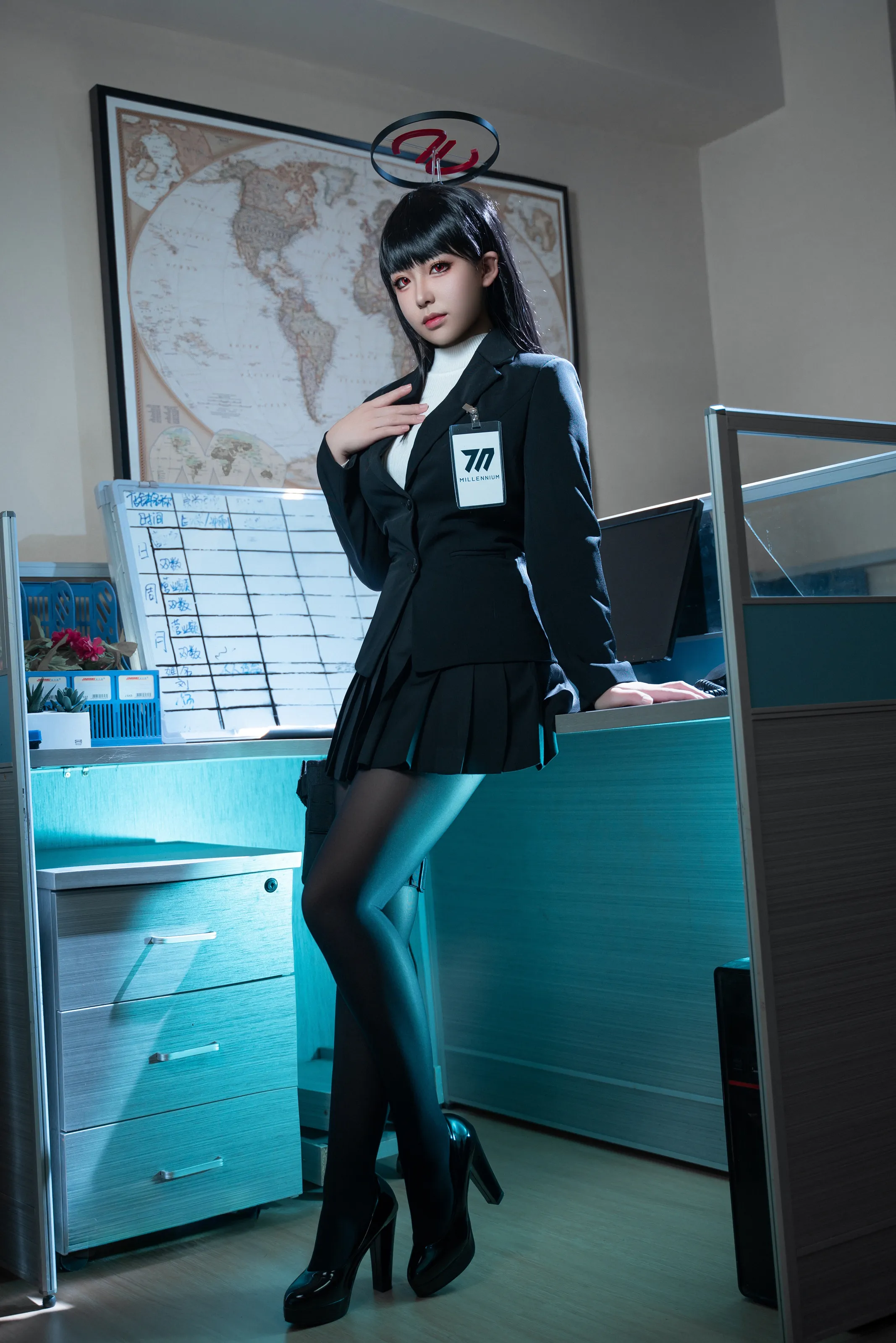 虎森森 – 蔚蓝档案 调月莉音 [35P] 插图2
