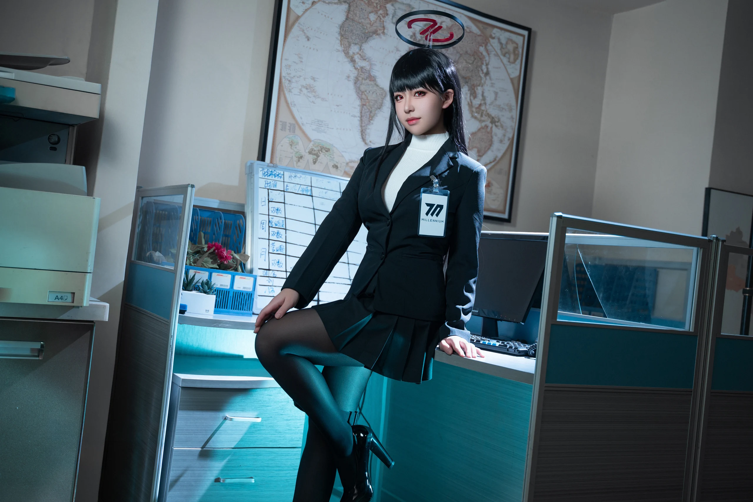 虎森森 – 蔚蓝档案 调月莉音 [35P] 插图3