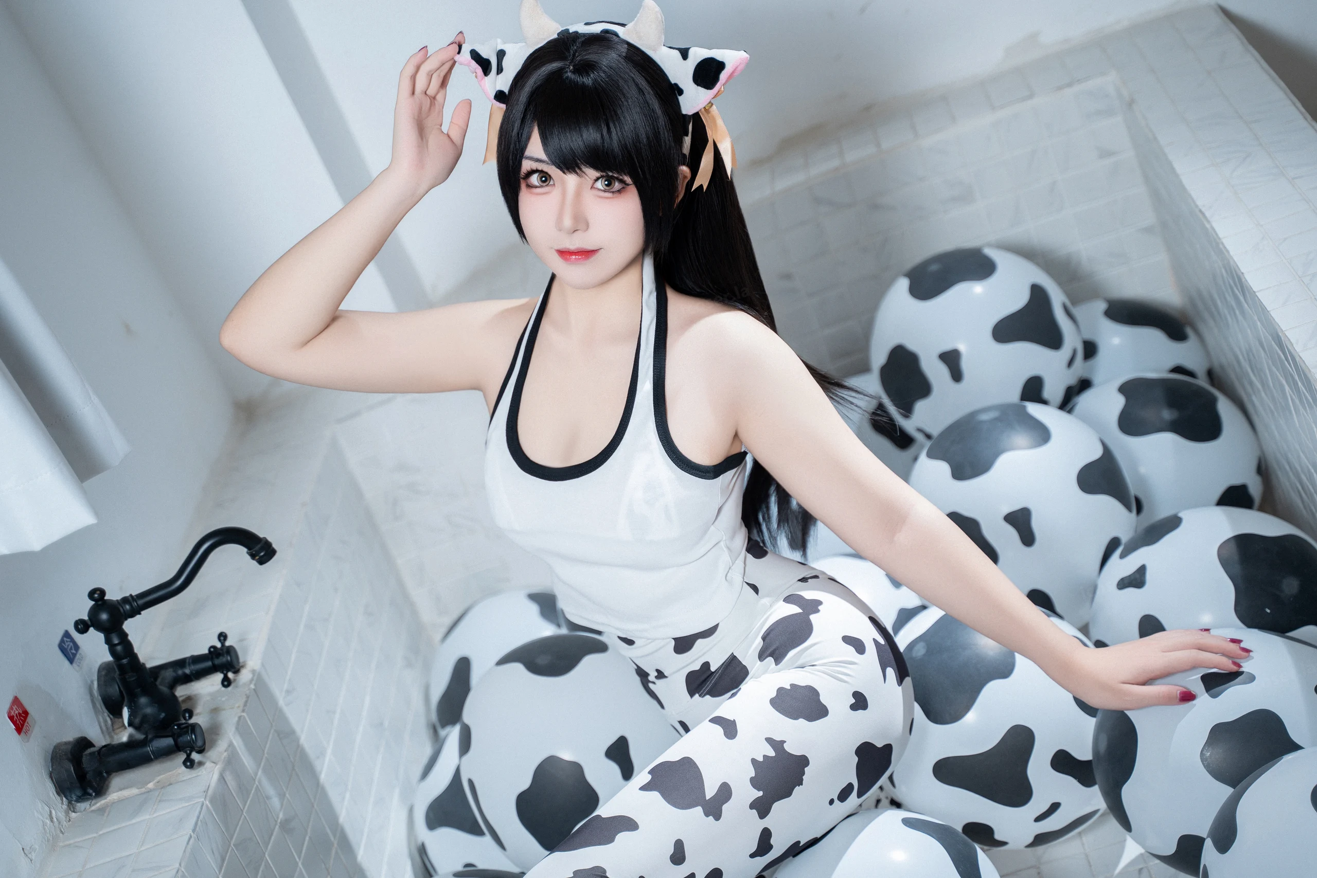虎森森 – 小奶牛 [45P] 插图4