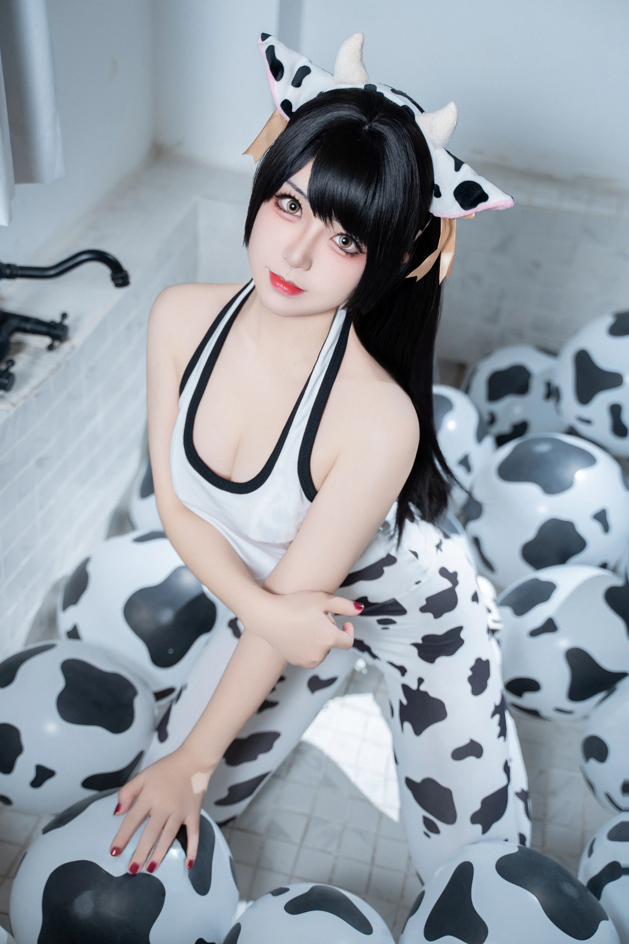 虎森森 – 小奶牛 [45P] 插图2