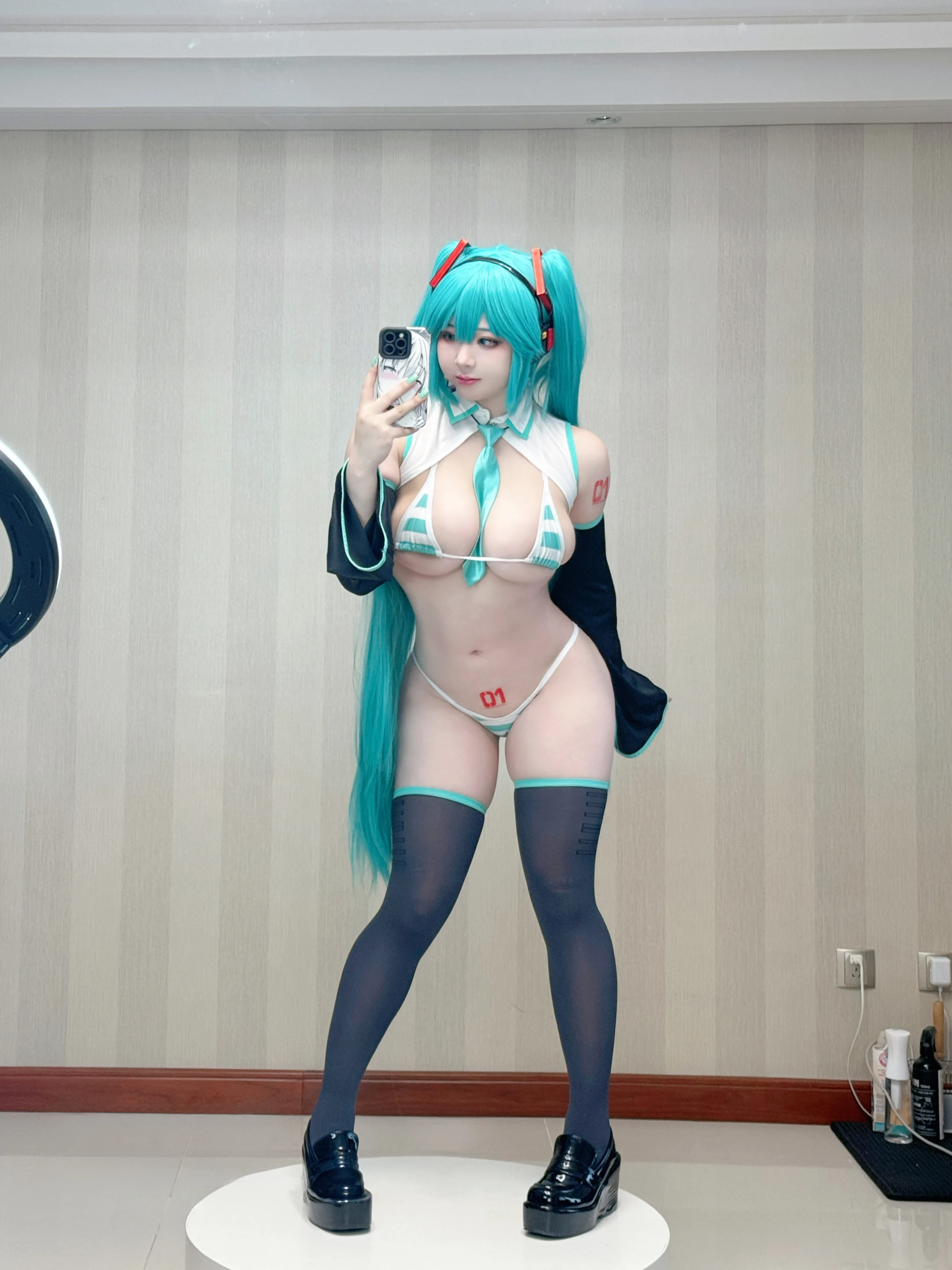 皮皮奶可可爱了啦 – 初音 自拍包 [57P] 插图4