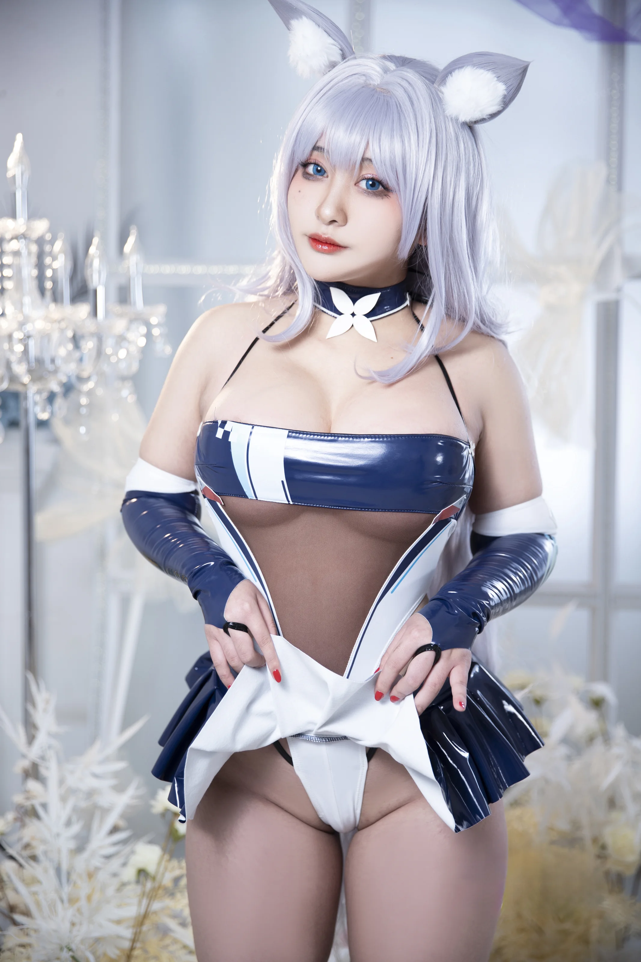 洛璃 LoLiSAMA – 碧蓝航线 信浓赛车 [61P]-66COS