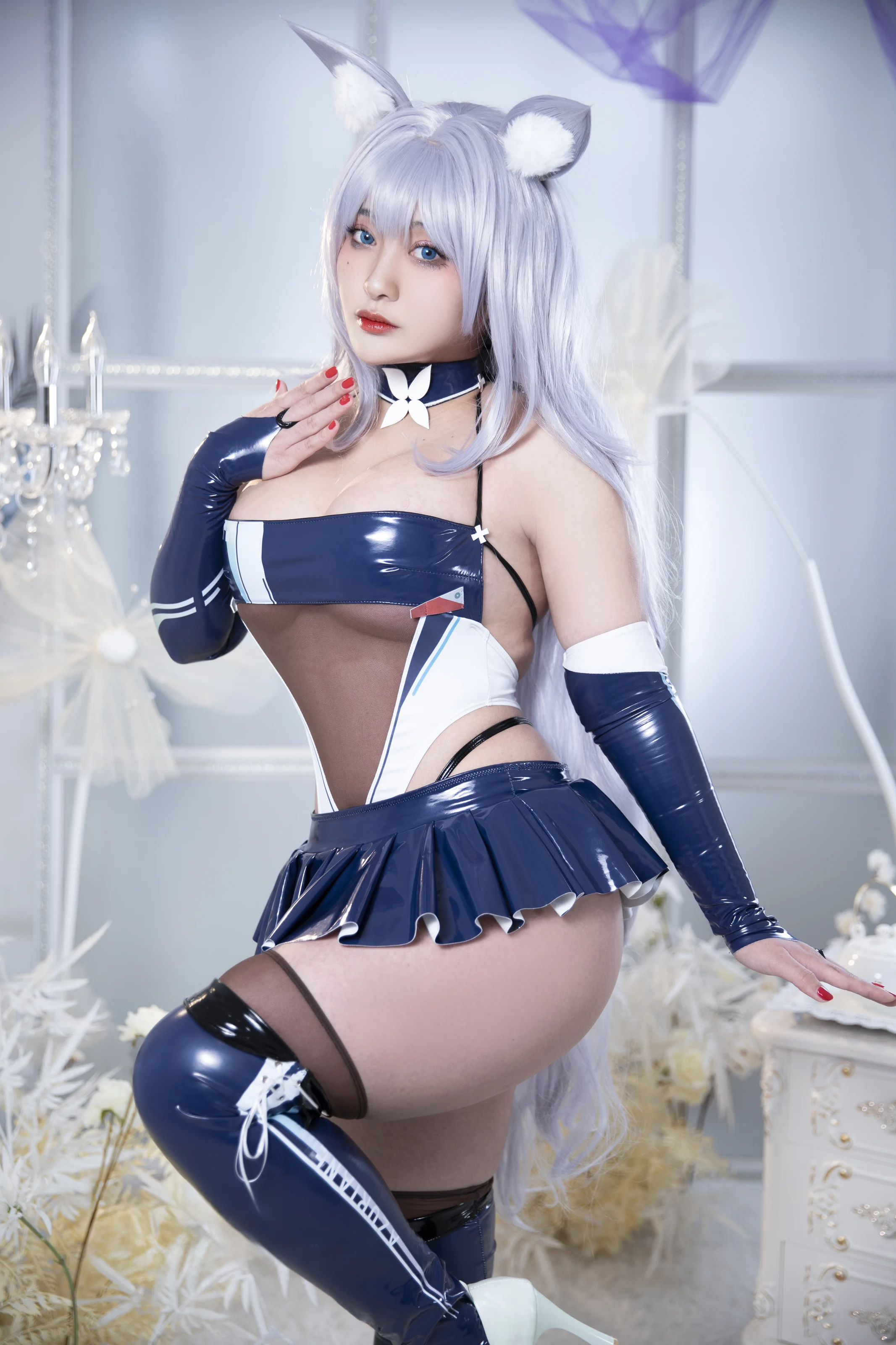 洛璃 LoLiSAMA – 碧蓝航线 信浓赛车 [61P] 插图4