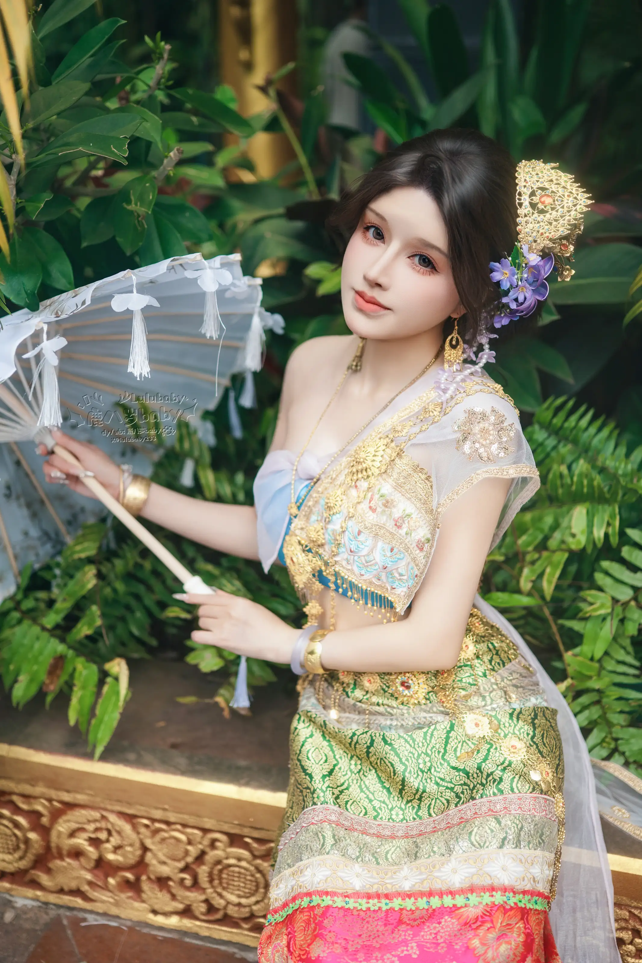 鹿八岁baby – 傣族 [40P] 插图4