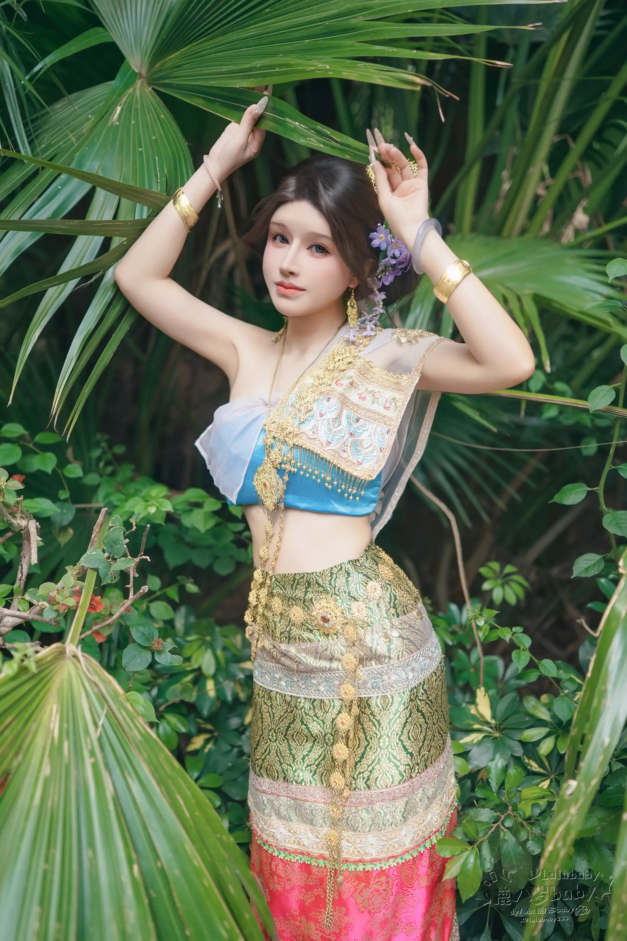 鹿八岁baby – 傣族 [40P] 插图3