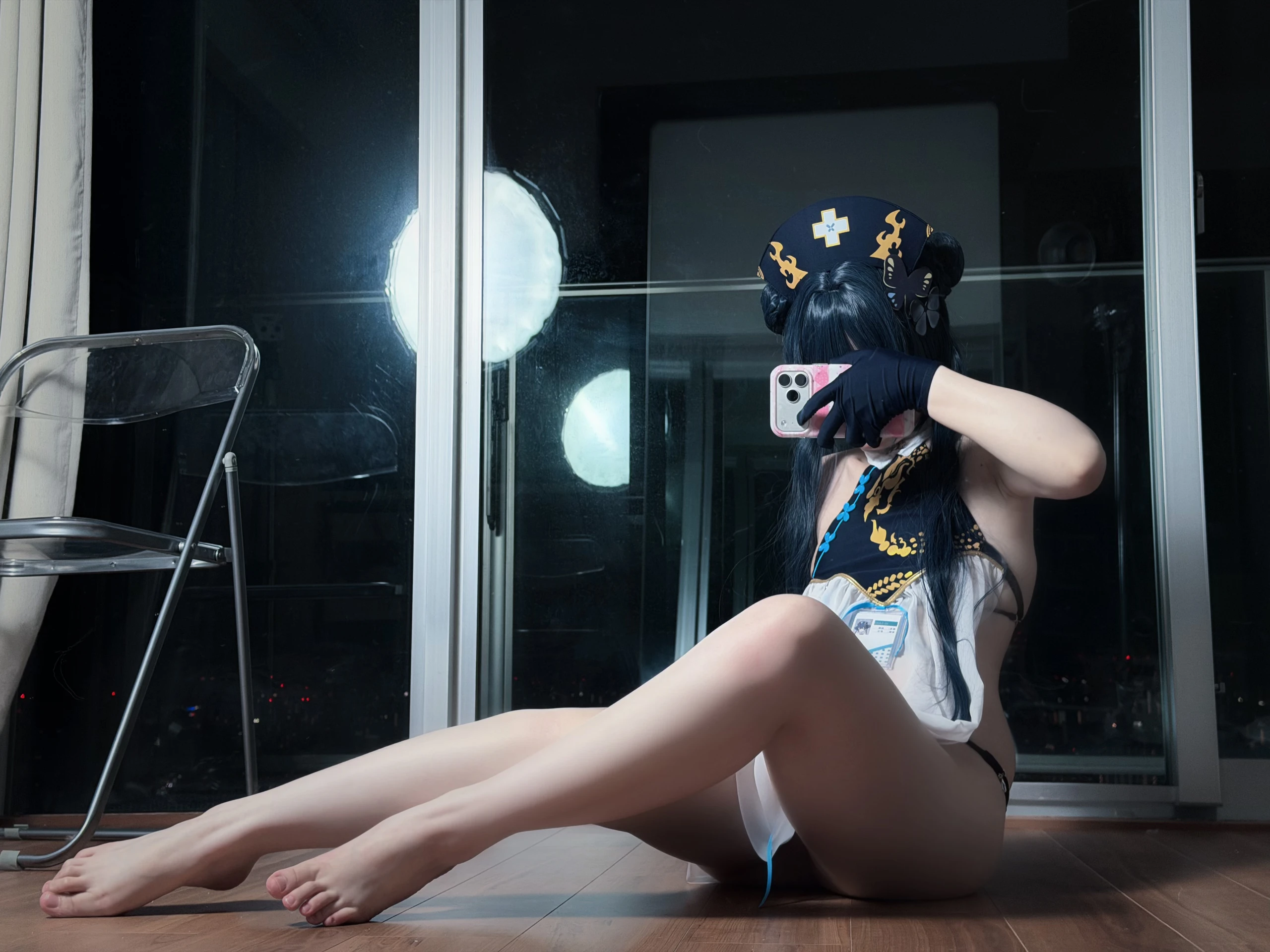 幼愛Youmeko – kisaki see through dress with thongs 妃咲连衣裙 [42P] 插图2