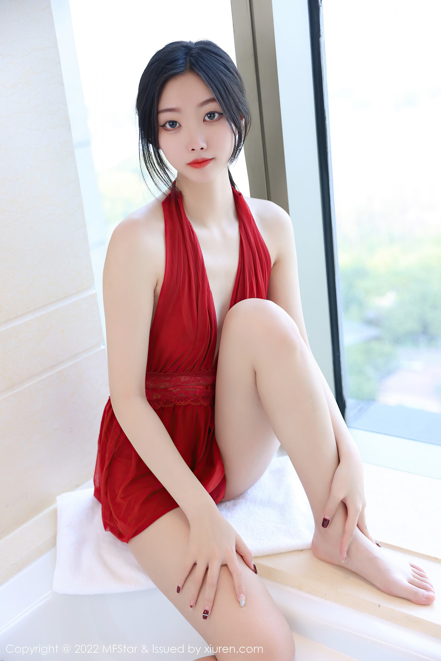 模范学院 VOL.559 韩好甜 甜美美腿-66COS