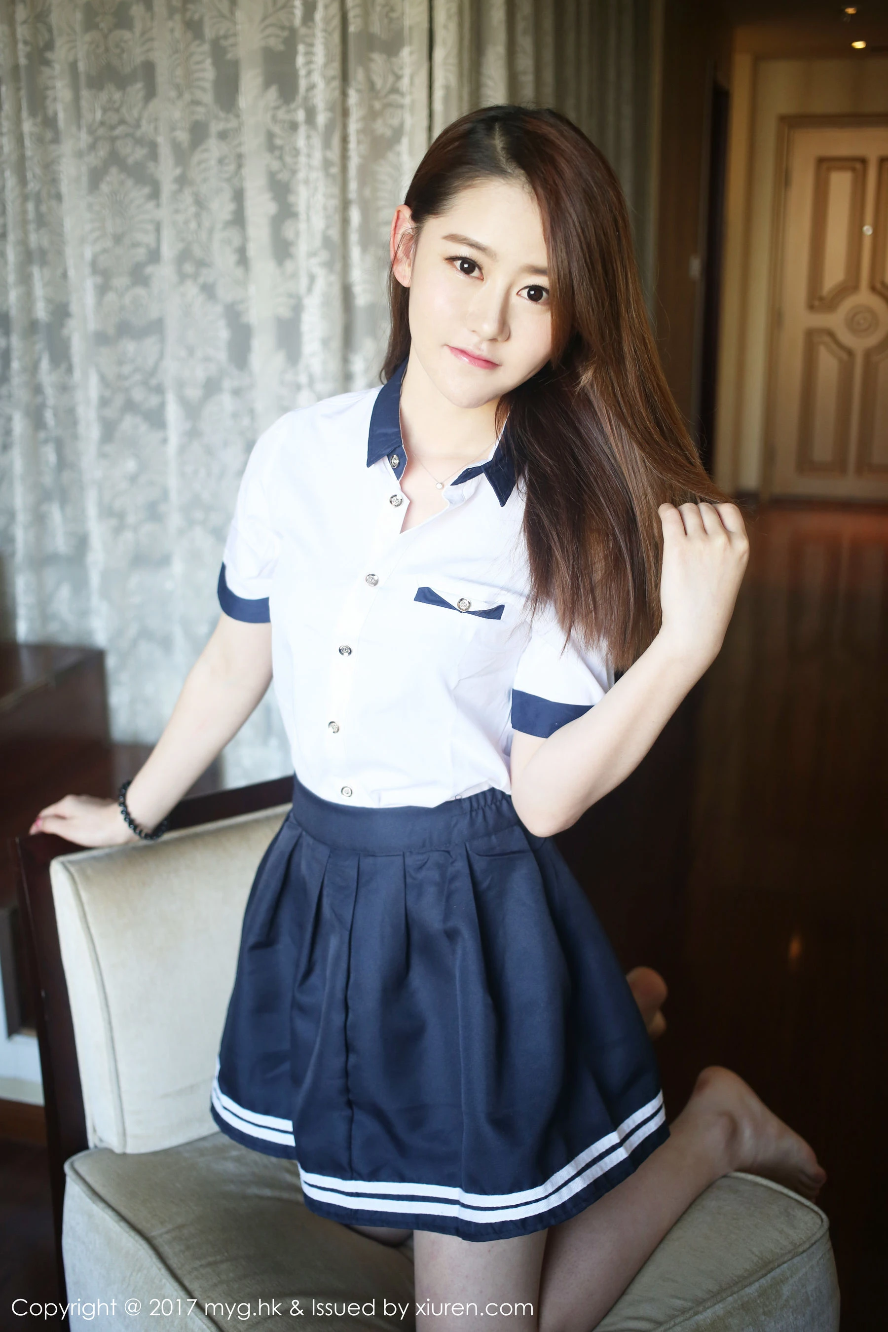 养眼新人女神@艾然Airan 美媛馆 Vol.241-66COS