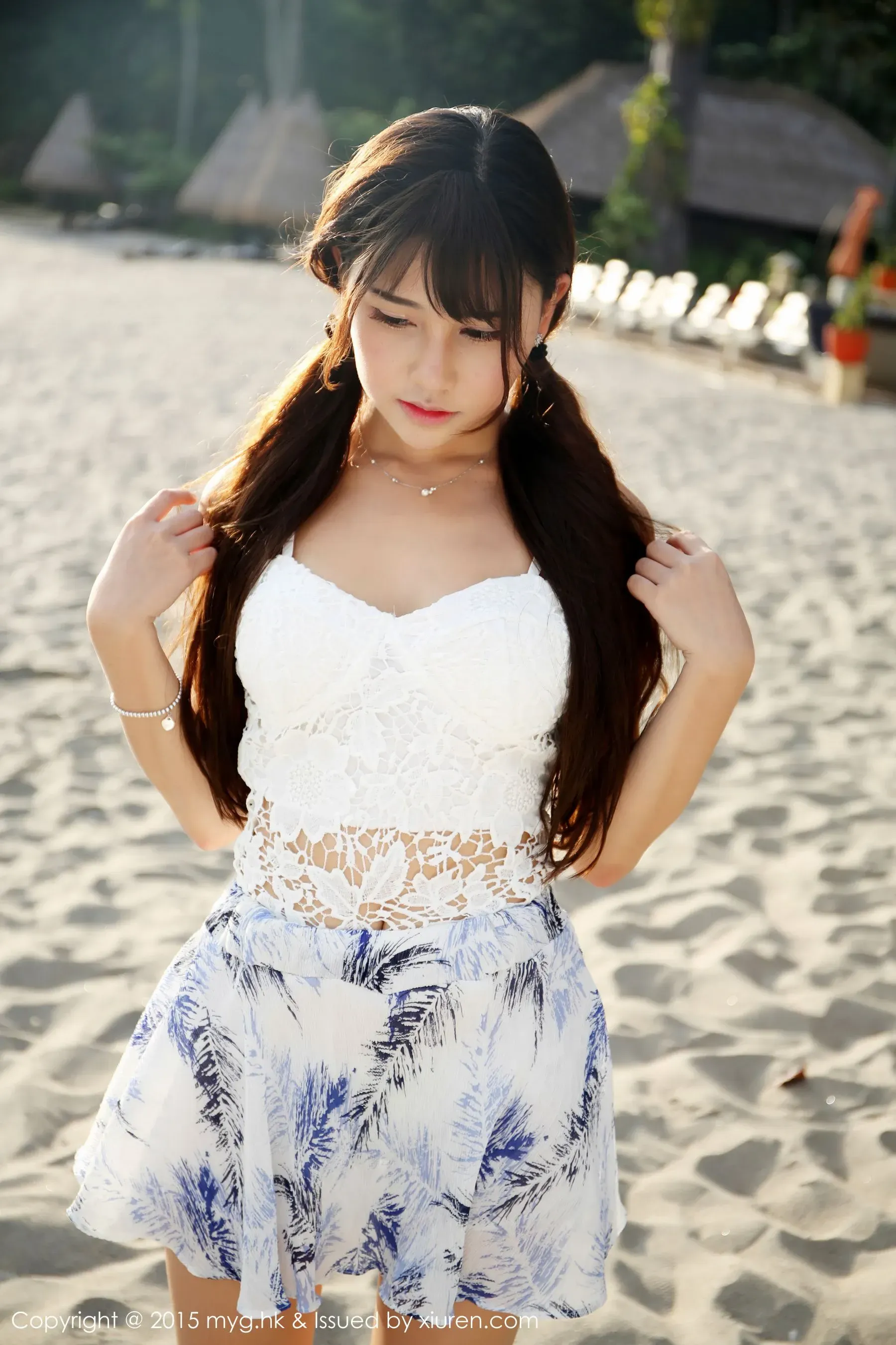 Milk楚楚《超清新短裙女神》 美媛馆 Vol.154 插图2