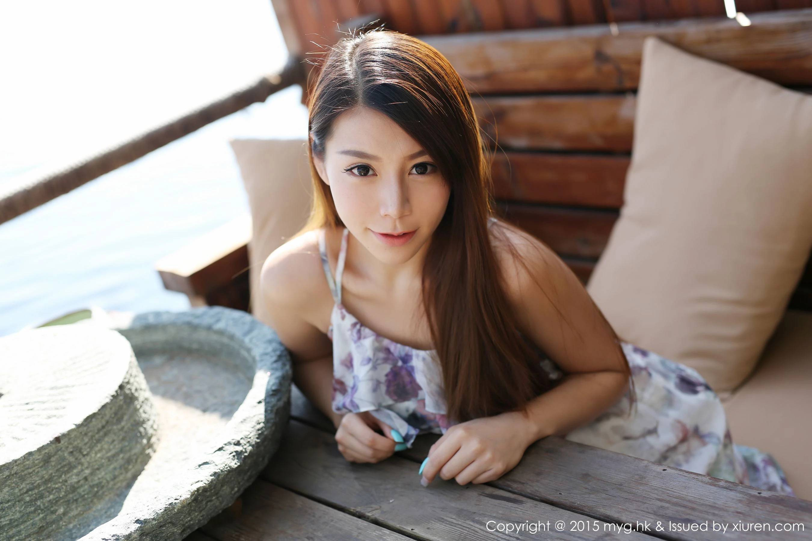 Vetiver嘉宝贝儿《小清新唯美长裙+牛仔装》 美媛馆 Vol.106 插图3