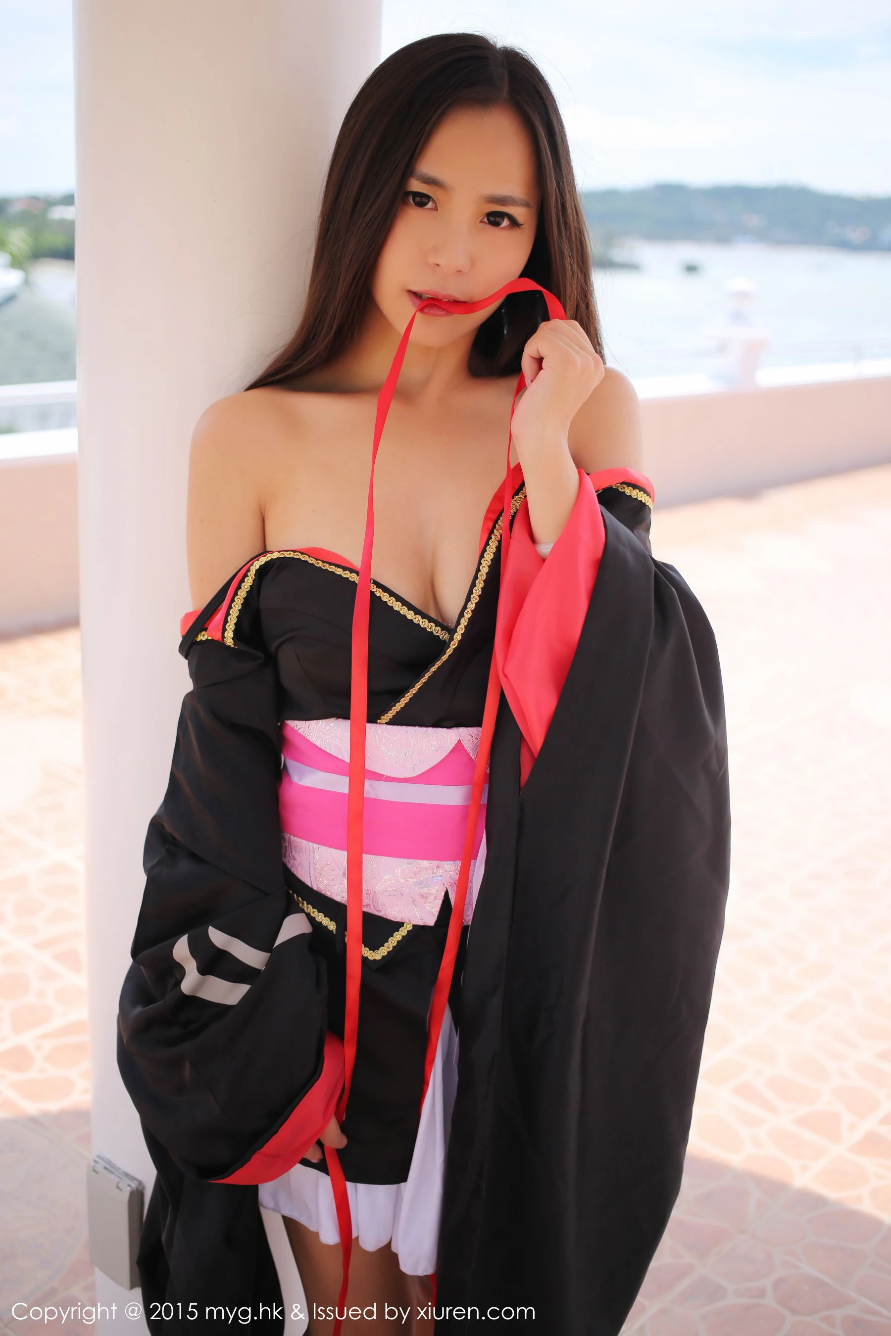 moa小姐《日本和服主题》 美媛馆 Vol.136 插图2