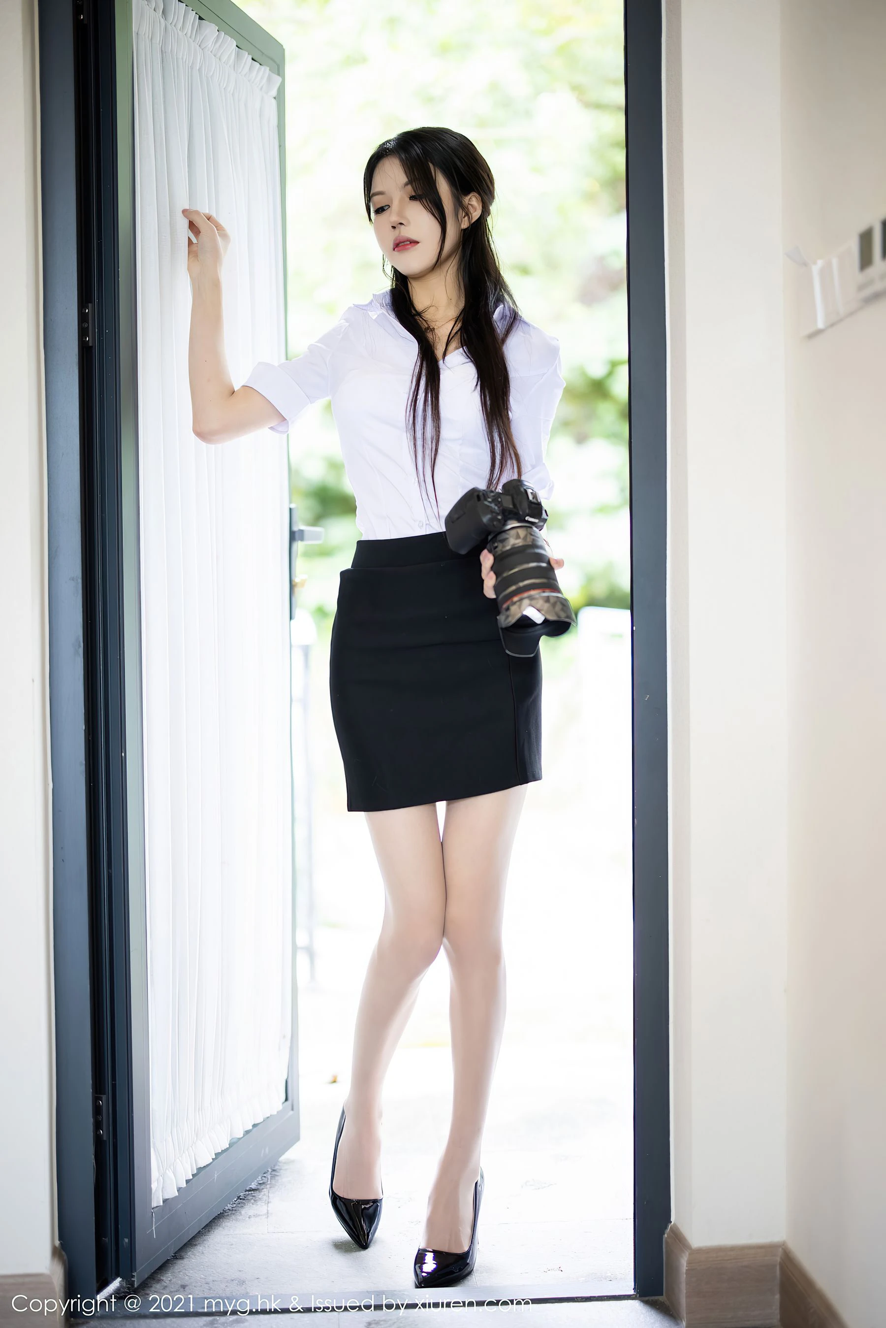 美媛馆 Vol.572 媛媛酱belle 插图4