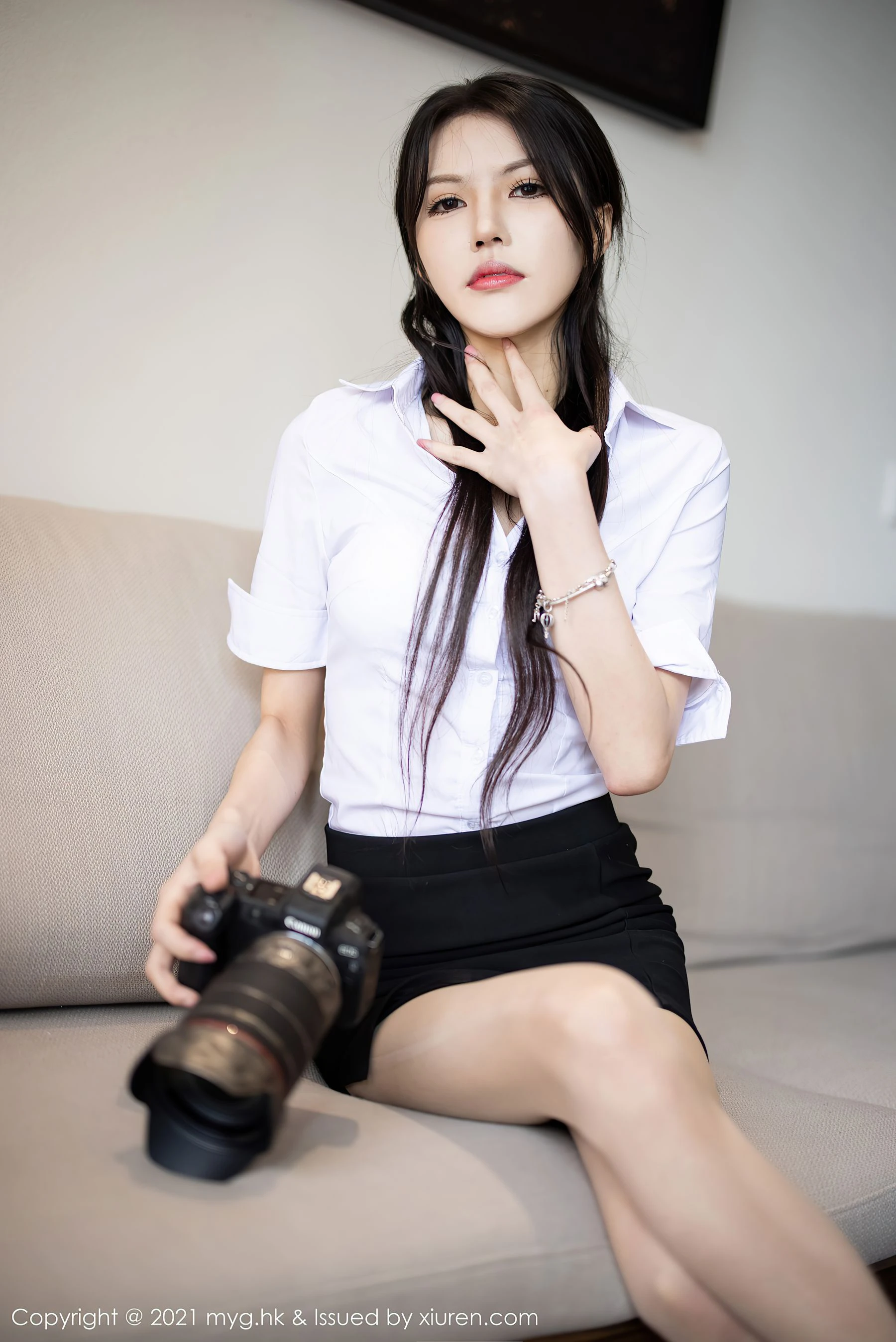 美媛馆 Vol.572 媛媛酱belle 插图5