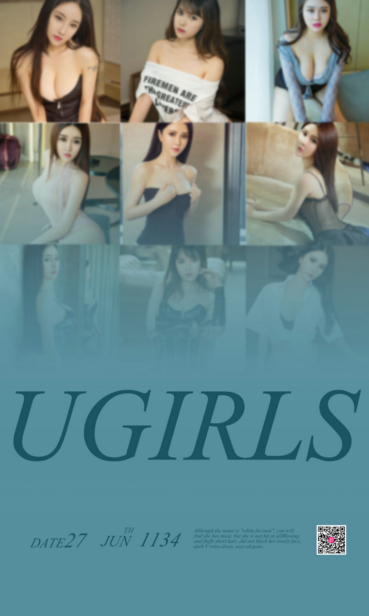 杨萱儿@李可@北晨@韩沫瑜@沈依梦@南雨@明儿《燥热的六月》 UGirls 爱尤物 No.1134 [35P]-66COS