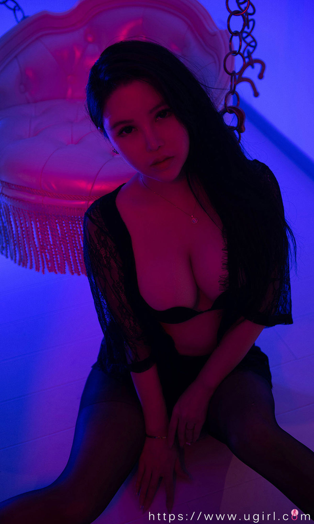 UGirls 爱尤物 No.2252 韩美轩 欲色霓虹 [35P] 插图6