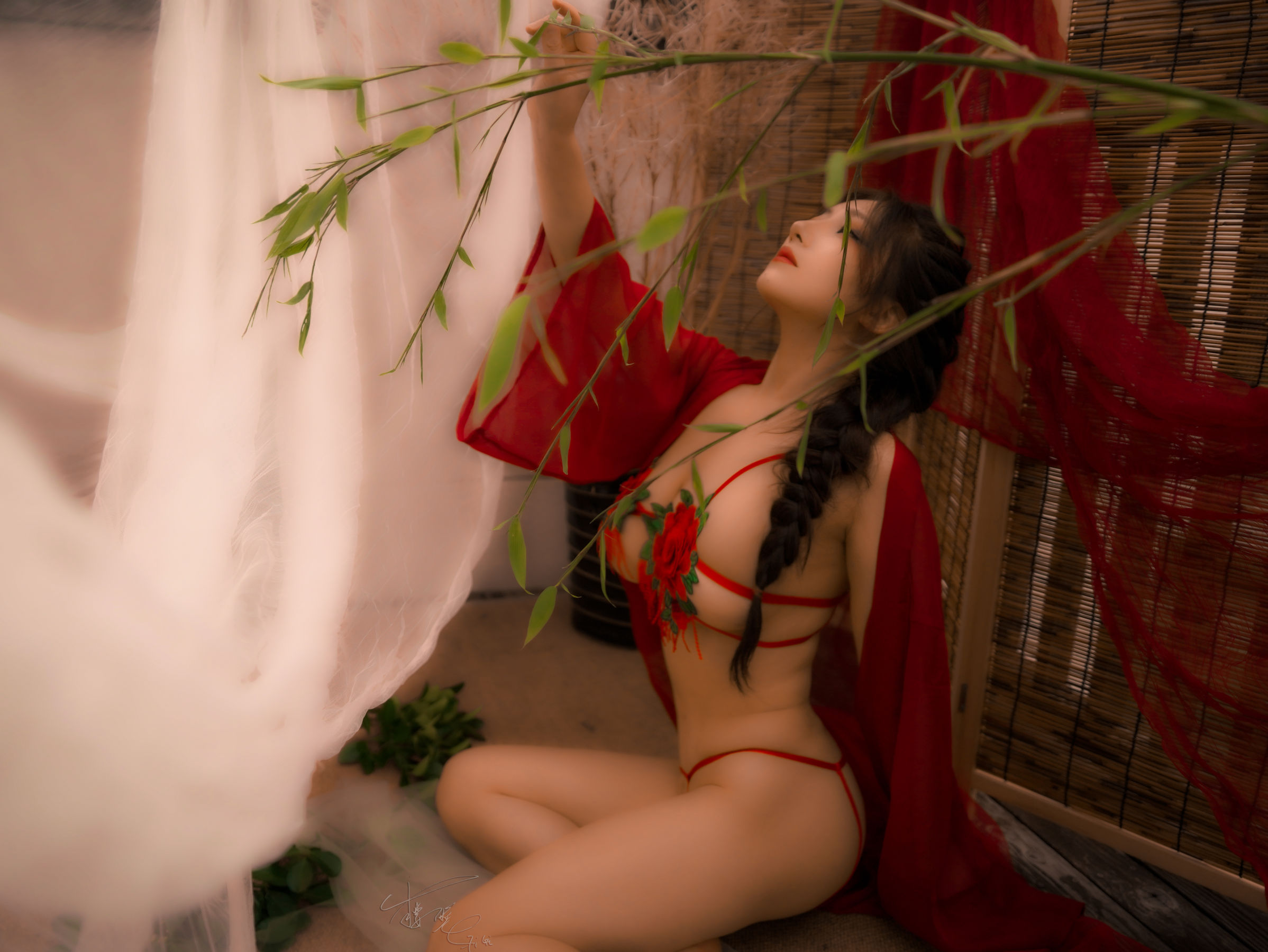 网络红人樱晚gigi – 胭花 [21P]-66COS