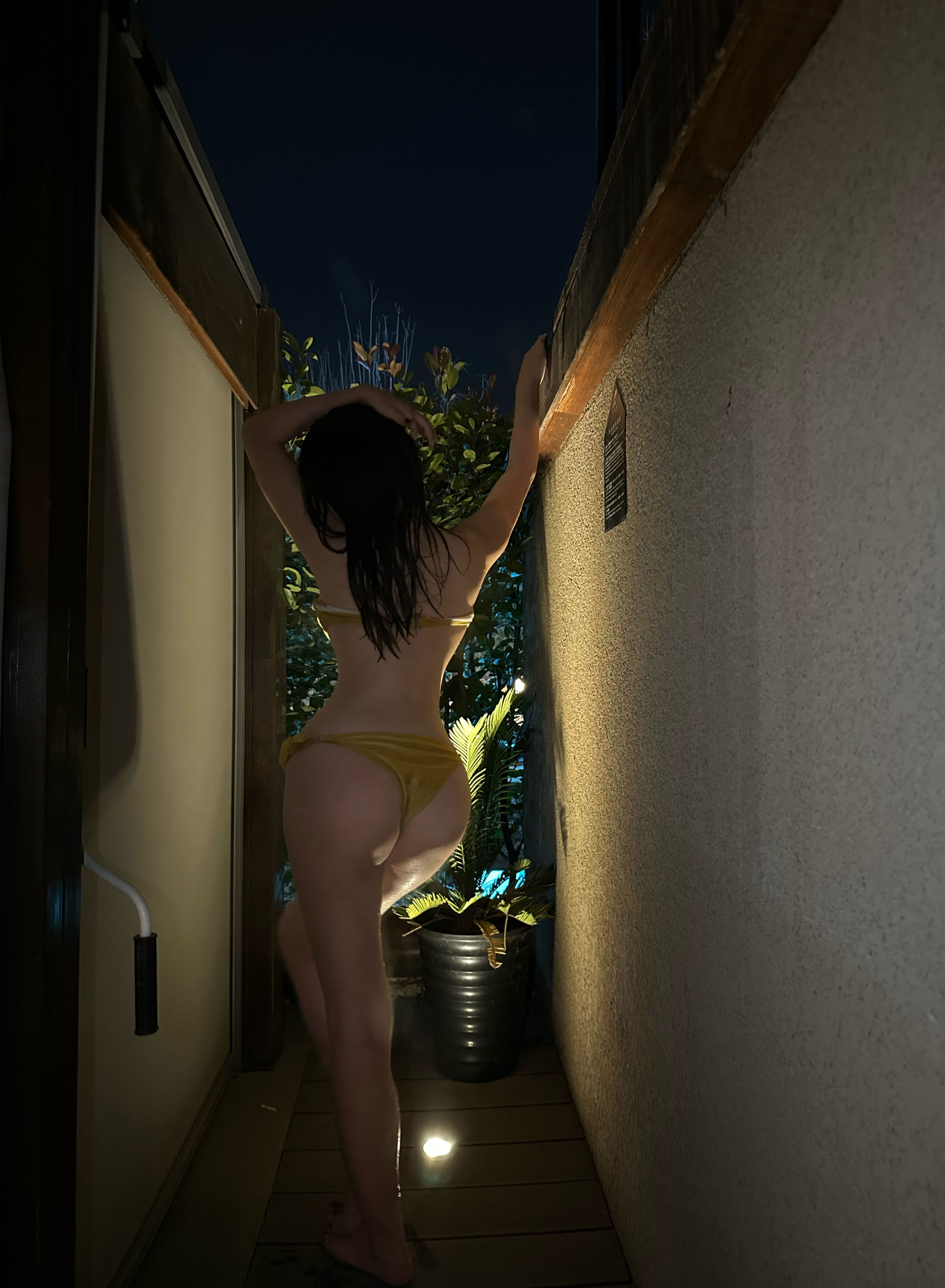 奶宝妹纸 – 深夜游泳池 [24P]-66COS