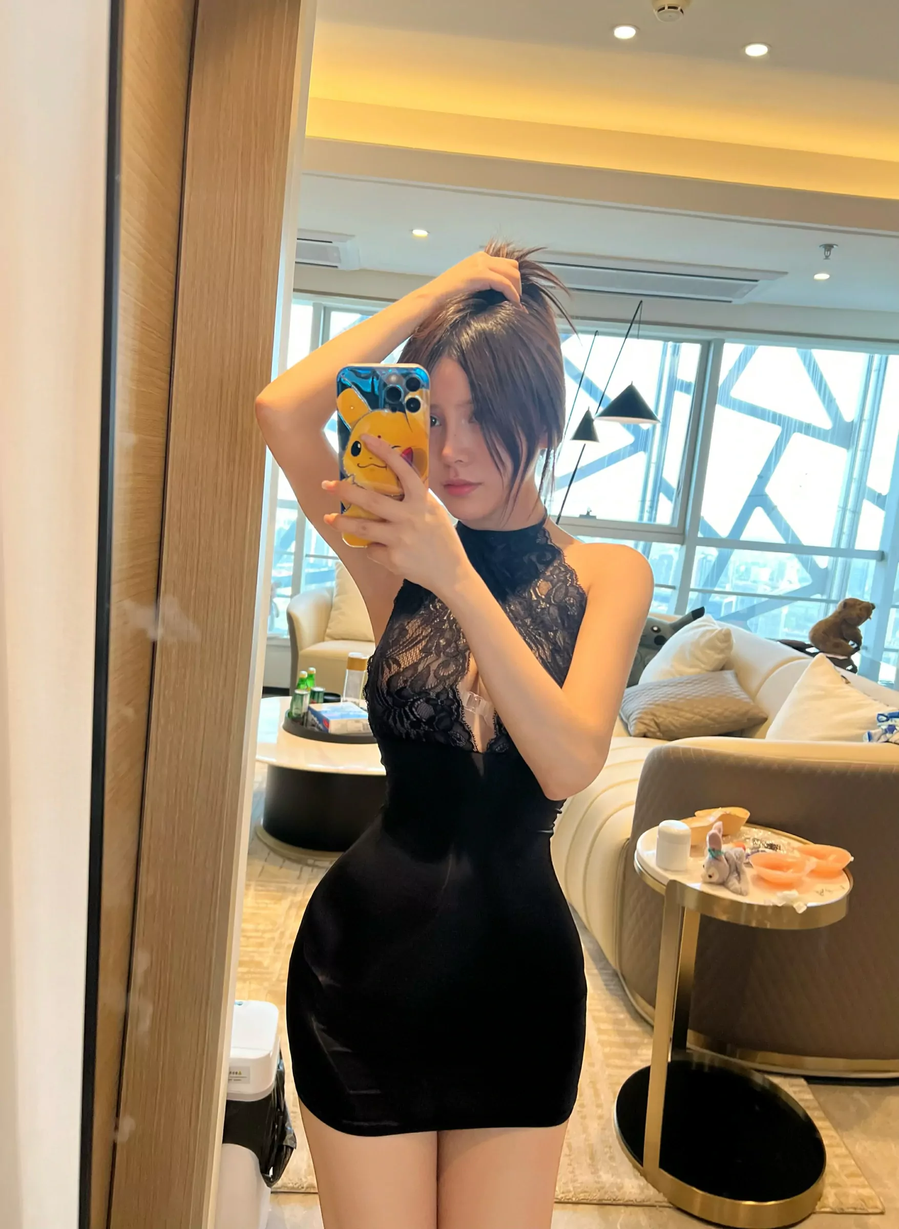 奔跑的晶骡儿 – 红色蝴蝶小内内 [85P]-66COS
