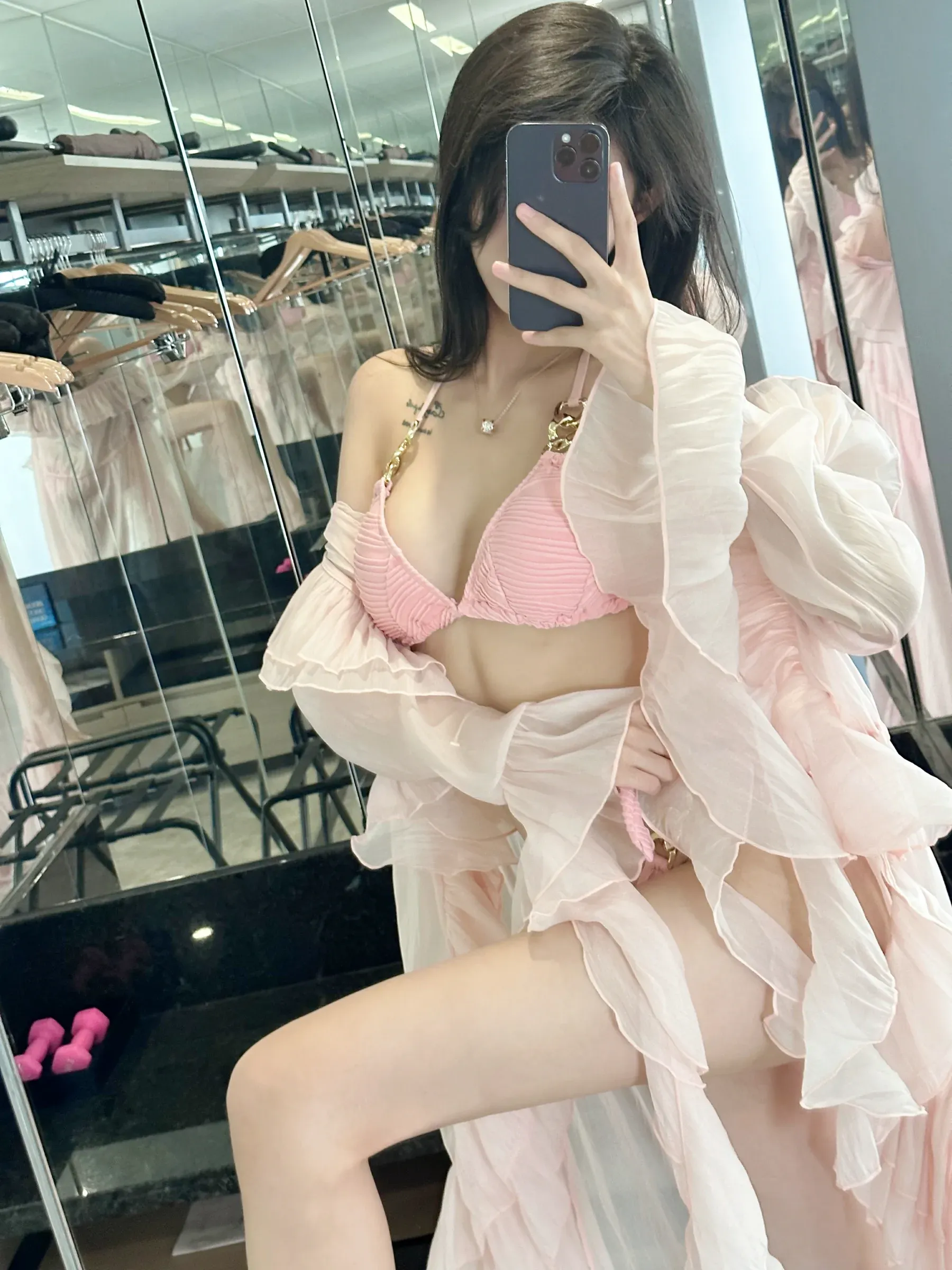 葛征GEZHENG – 粉色长裙 [27P]-66COS