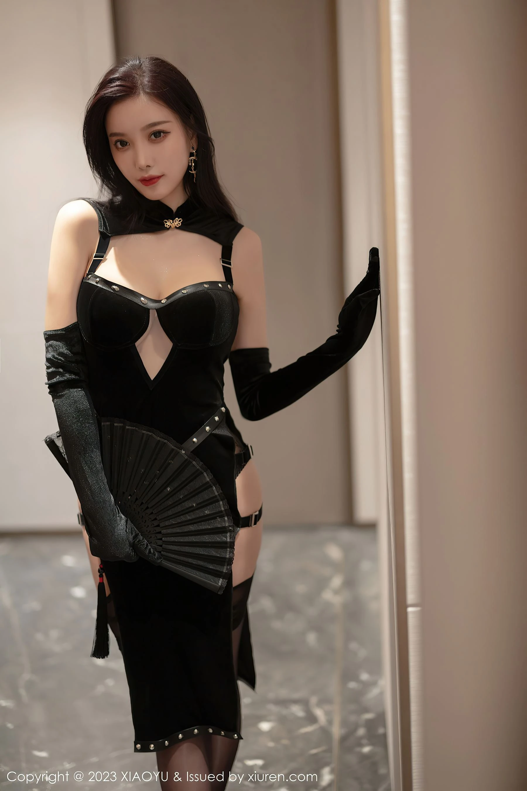 语画界 VOL.1002 杨晨晨Yome 黑丝美臀 插图5