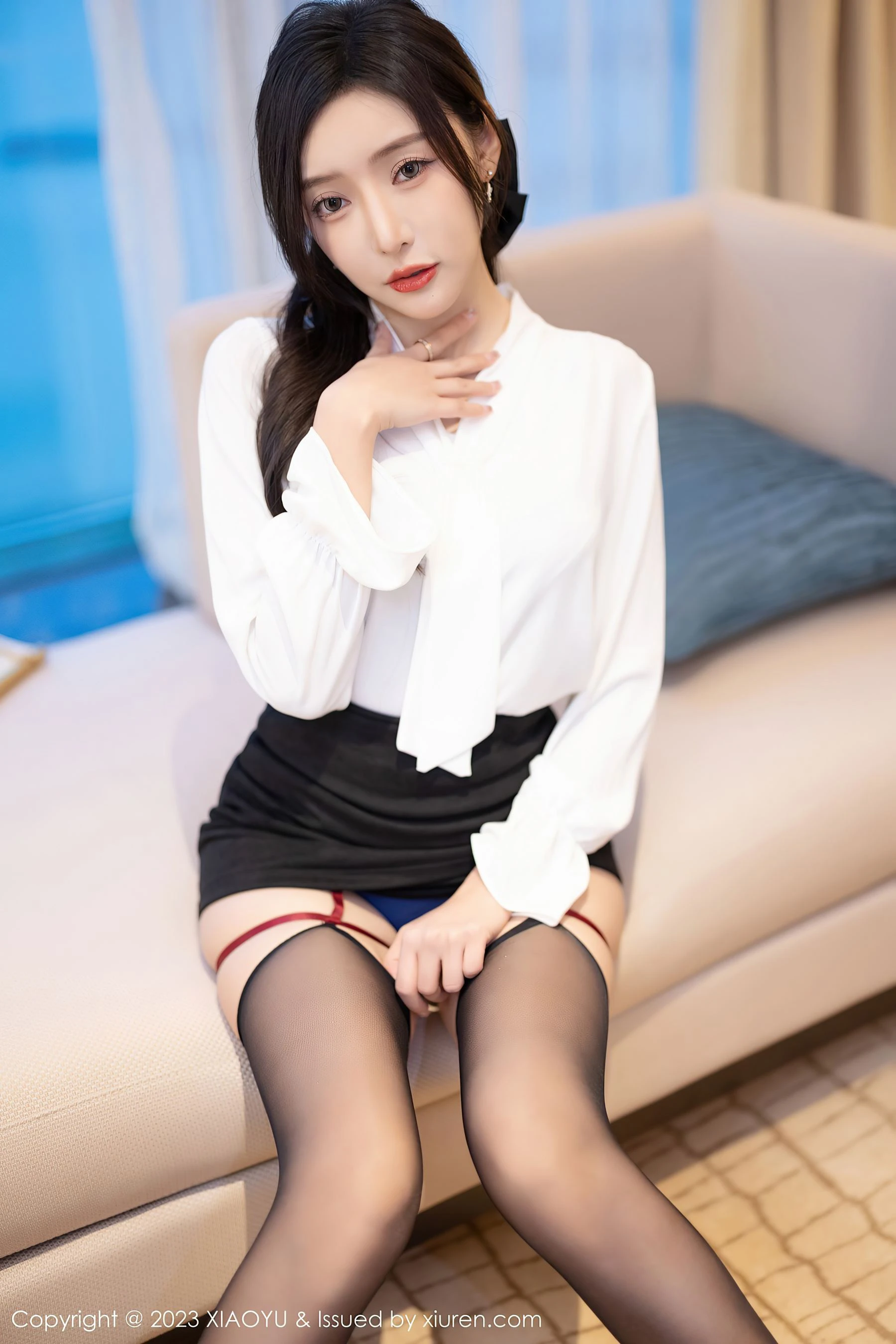 语画界 VOL.1033 王馨瑶yanni 短裙黑丝 插图6