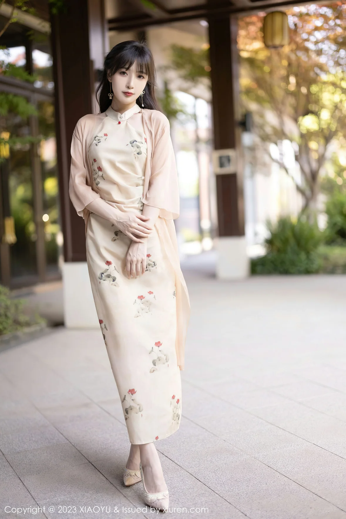 XIAOYU 语画 Vol.1071 林星阑 浅色薄纱贵州旅拍 [94P]-66COS