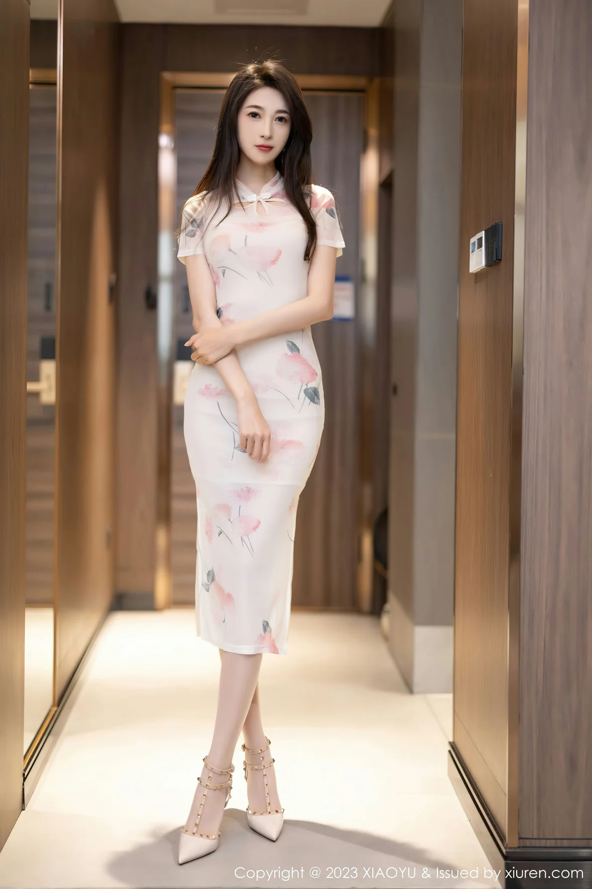 XIAOYU 语画 Vol.1093 林乐一 图案旗袍性感写真 [84P]-66COS