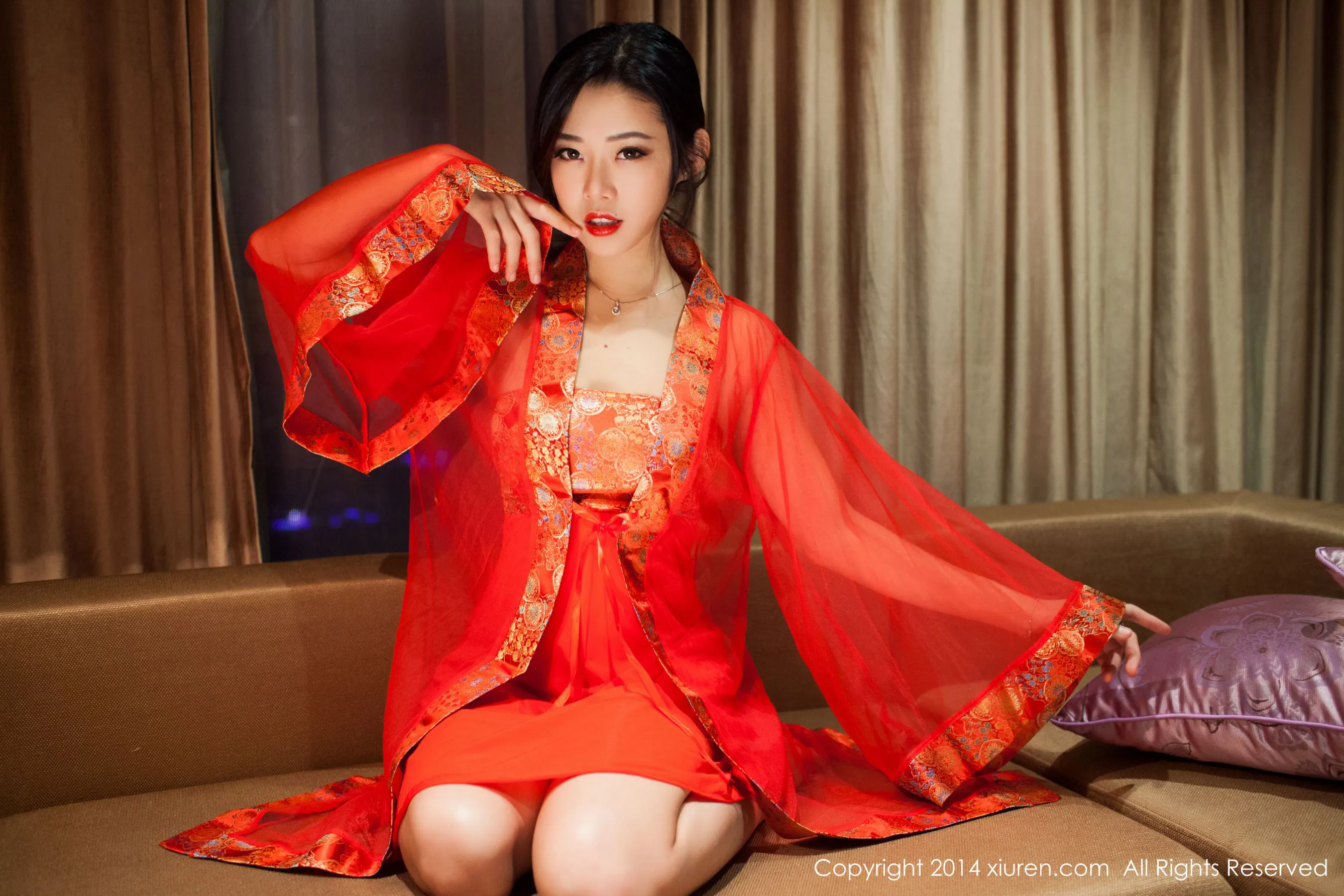 luvian本能《新春主题》 秀人网 No.097-66COS