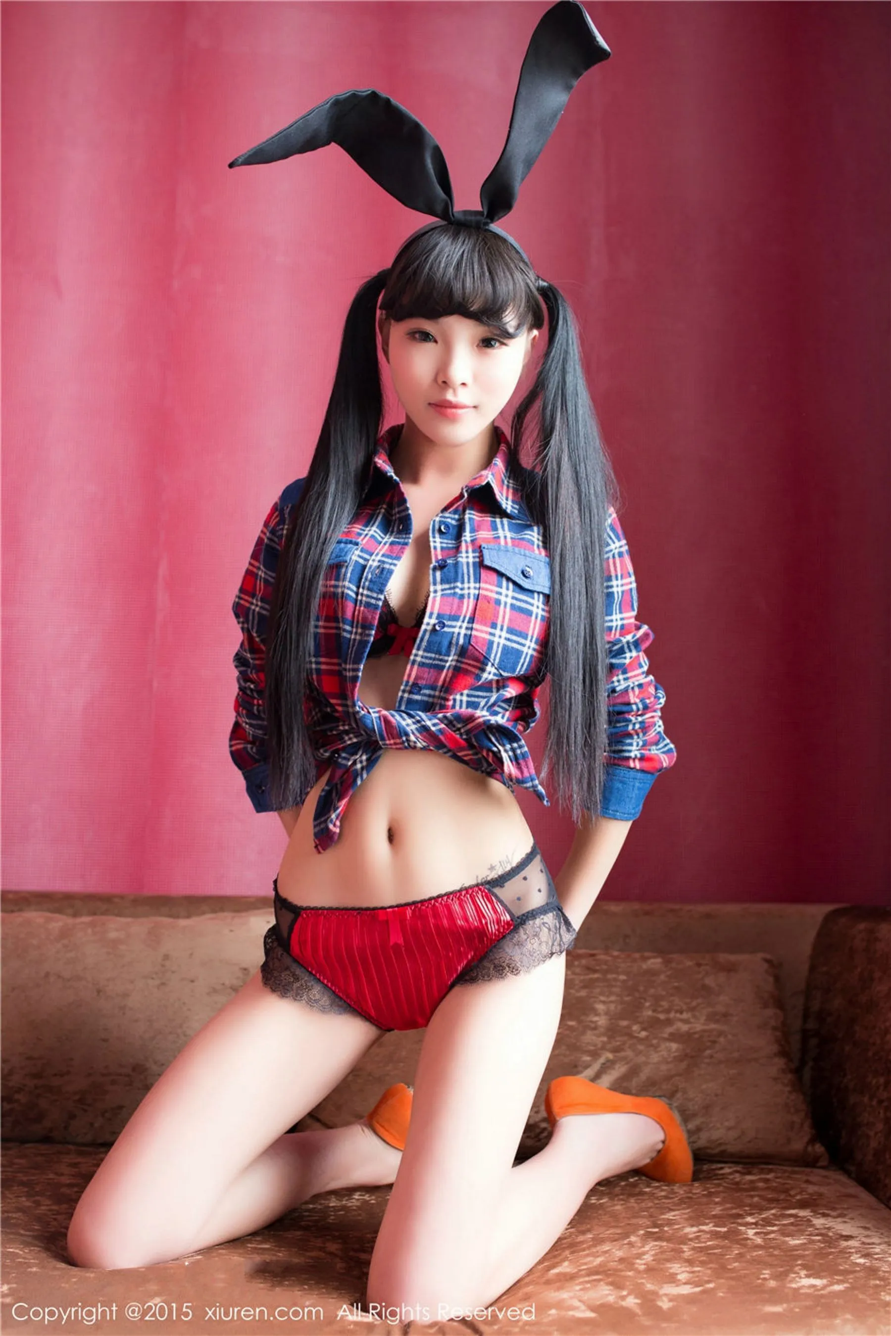 CyberJelly霜爷《制服诱惑》 秀人网 No.309 插图4