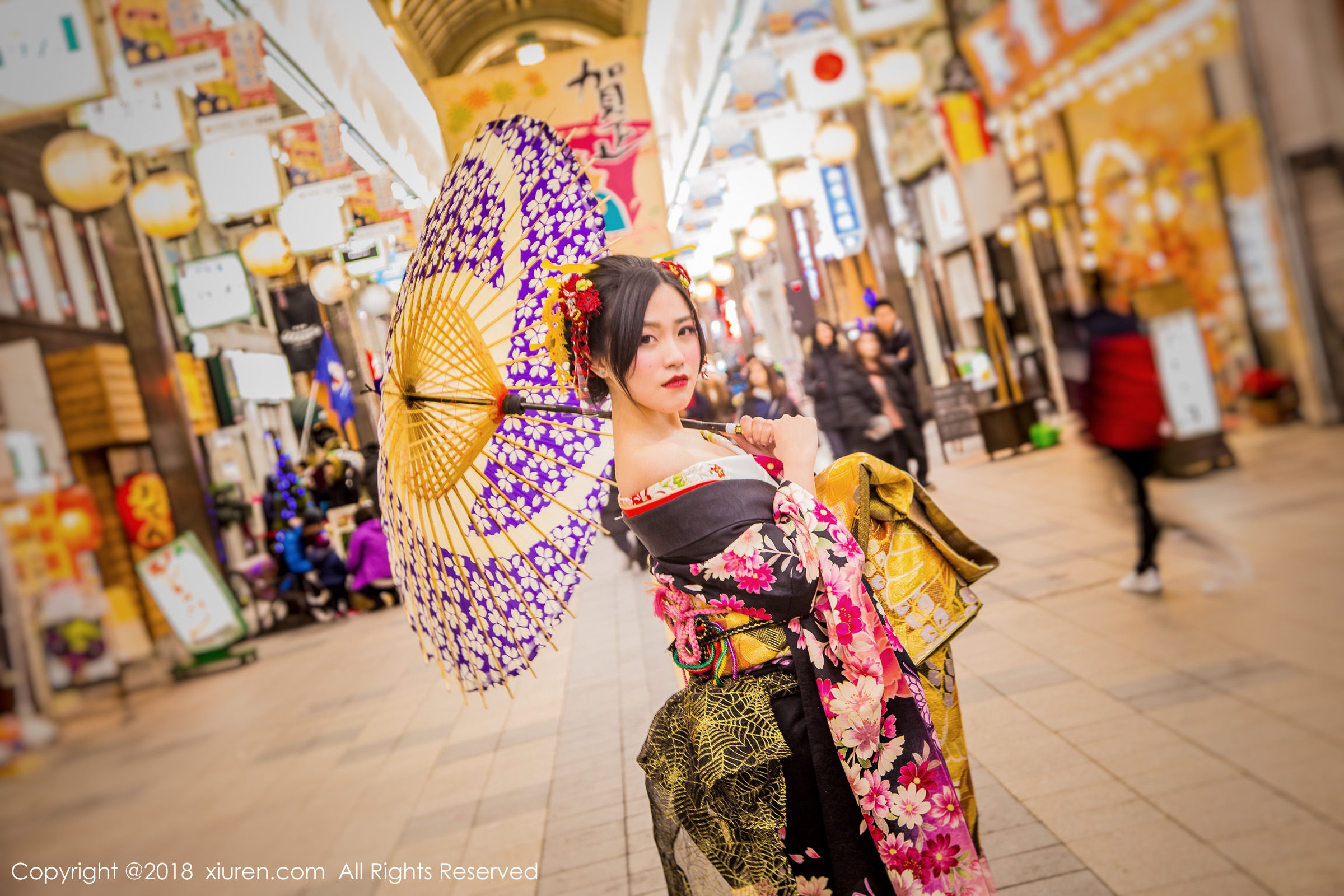 许诺Sabrina《花魁》 秀人 No.930 插图4