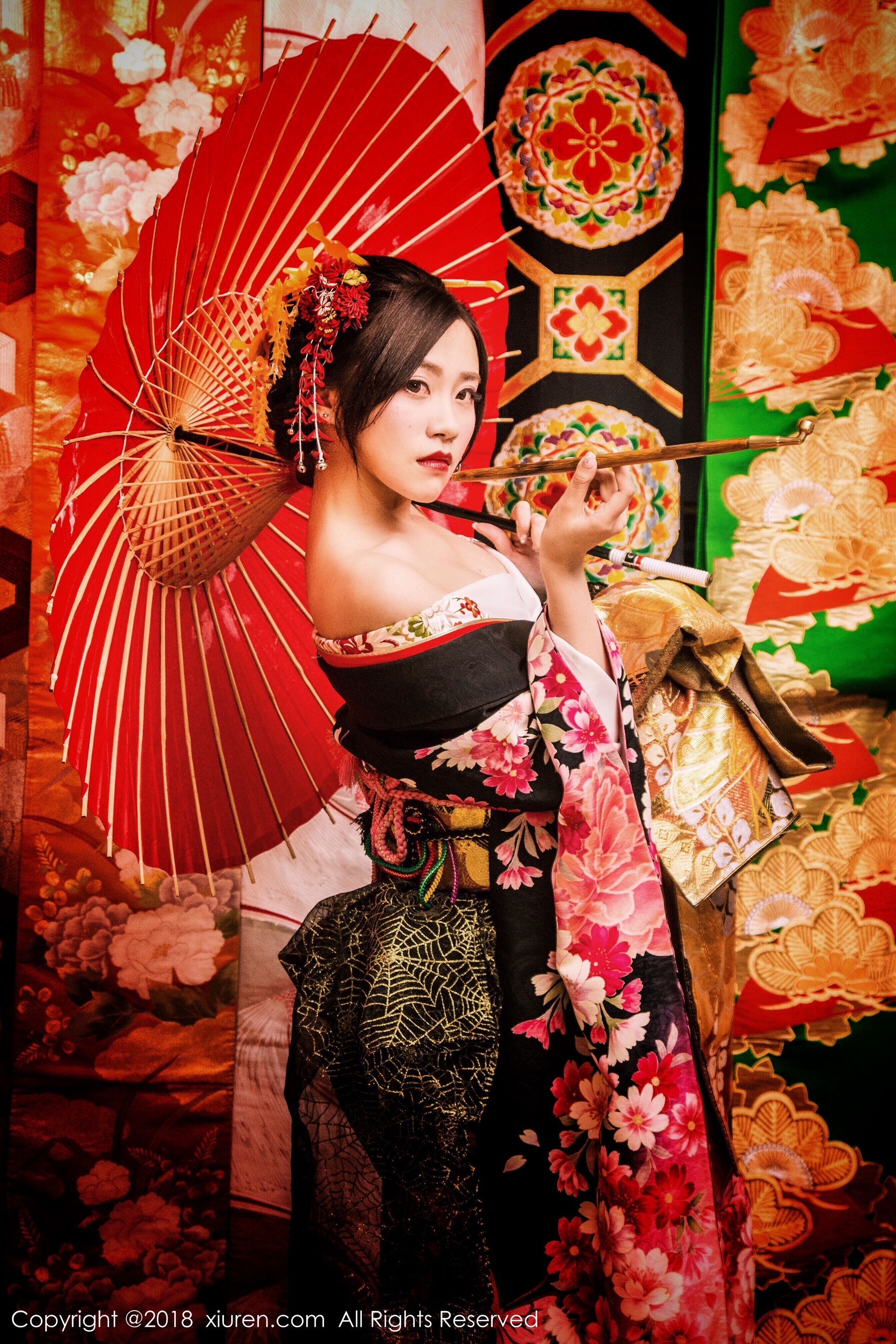 许诺Sabrina《花魁》 秀人 No.930-66COS